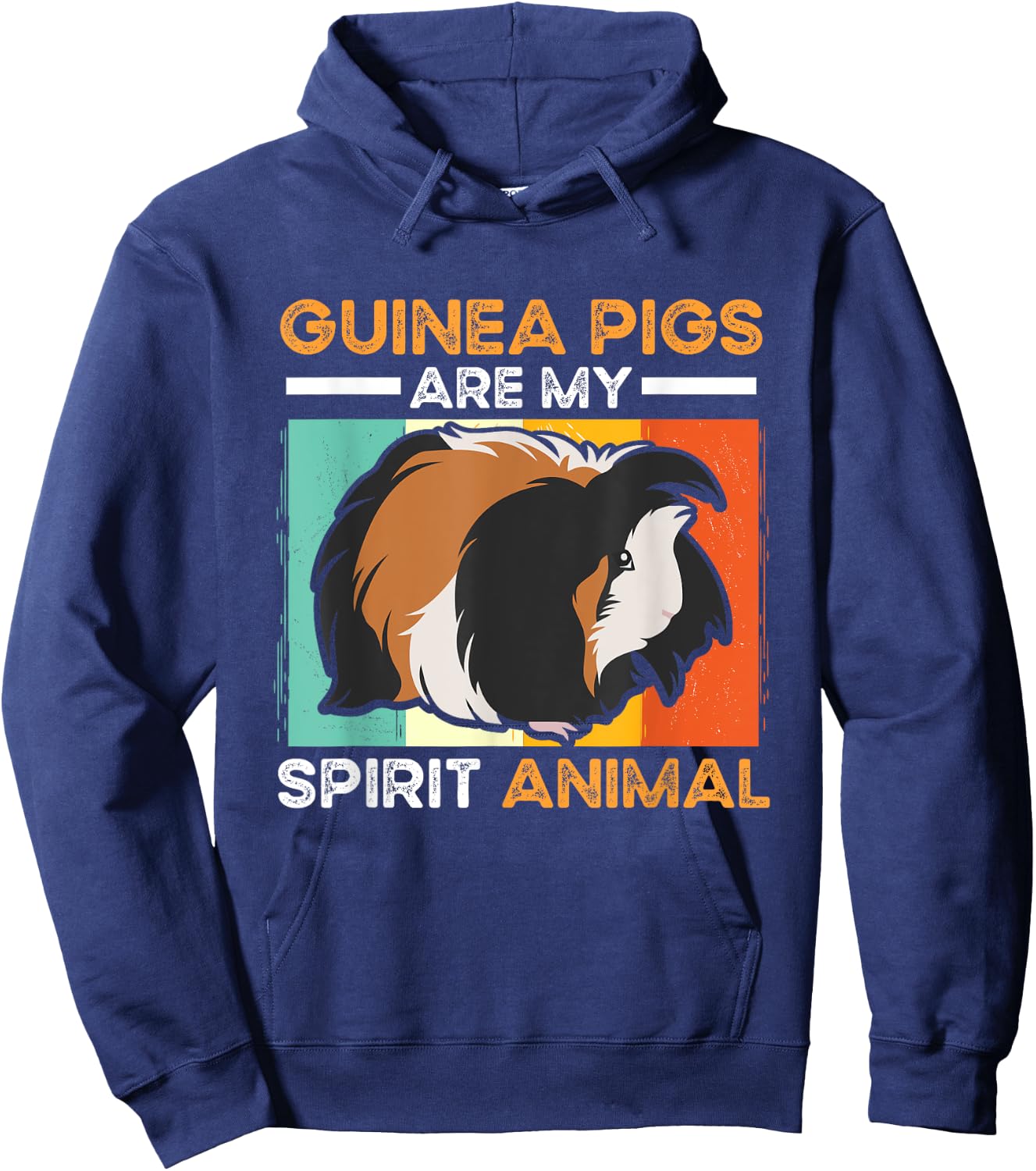 Guinea Pig Animals Pet - Guinea Pigs are my Spirit Animal Hoodie - Hoodie | Navy