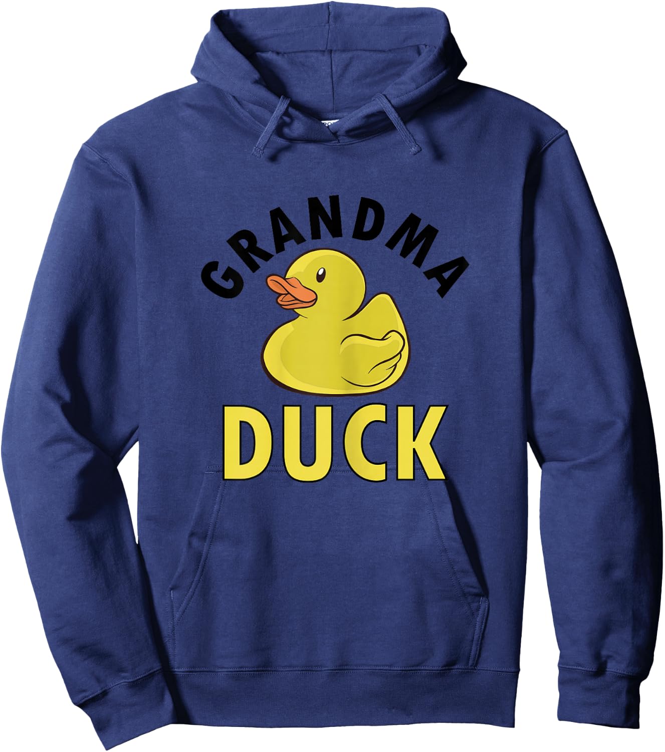 Grandma Duck Grandmother Kids Duck Birthday Matching Hoodie - Hoodie | Navy