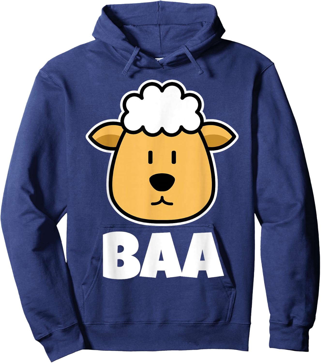 BAA Sheep Stuff | Sheep Lover Stuff | Kids Sheep Hoodie - Hoodie | Navy