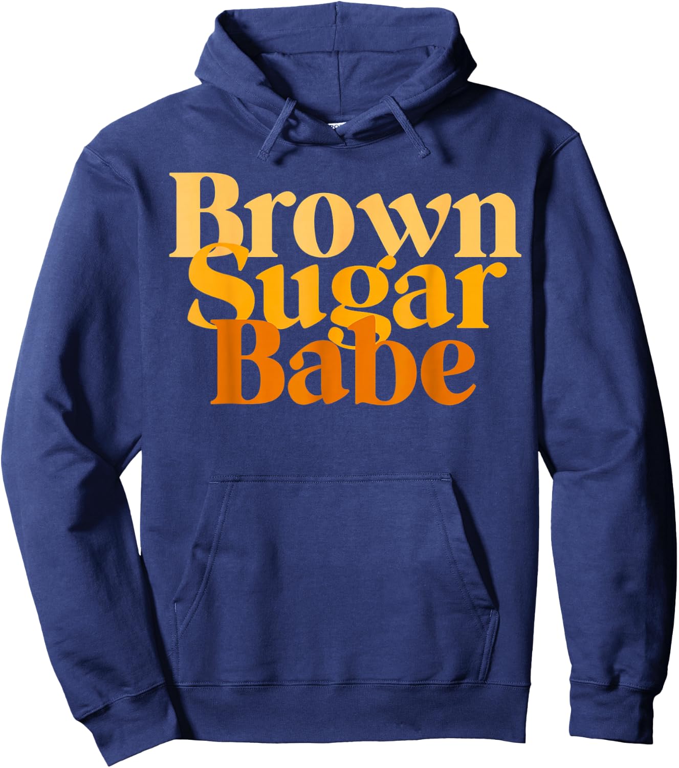 Brown Proud Sugar Babe Black Women African Pride Hoodie - Hoodie | Navy