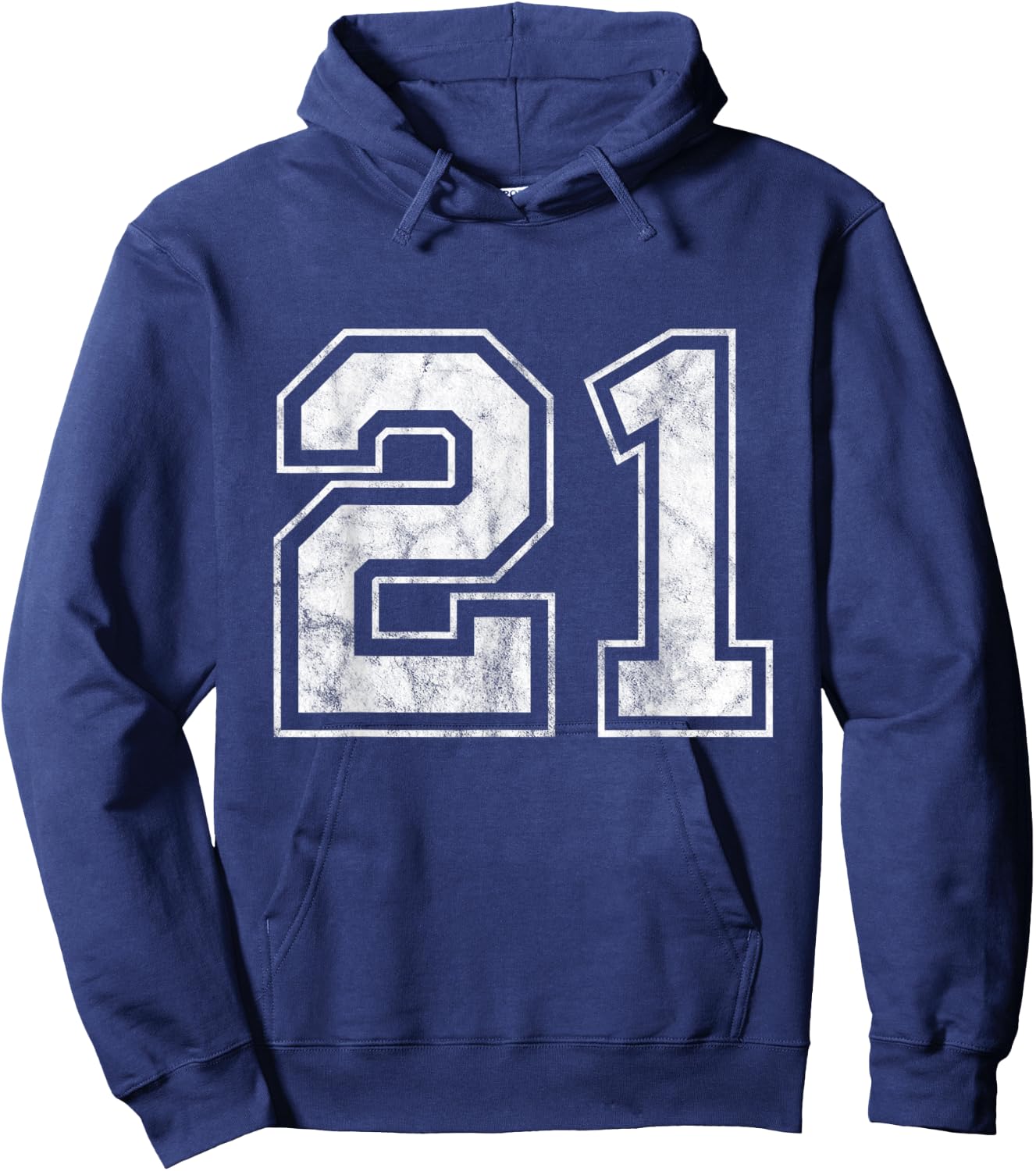 Number 21 Hoodie - Hoodie | Navy