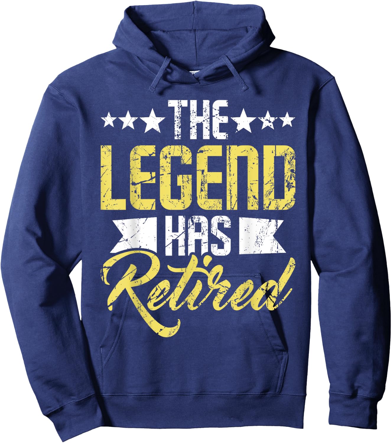 The Legend Has Retired - Retirement Retiree Pension Retiring Hoodie - Hoodie | Navy