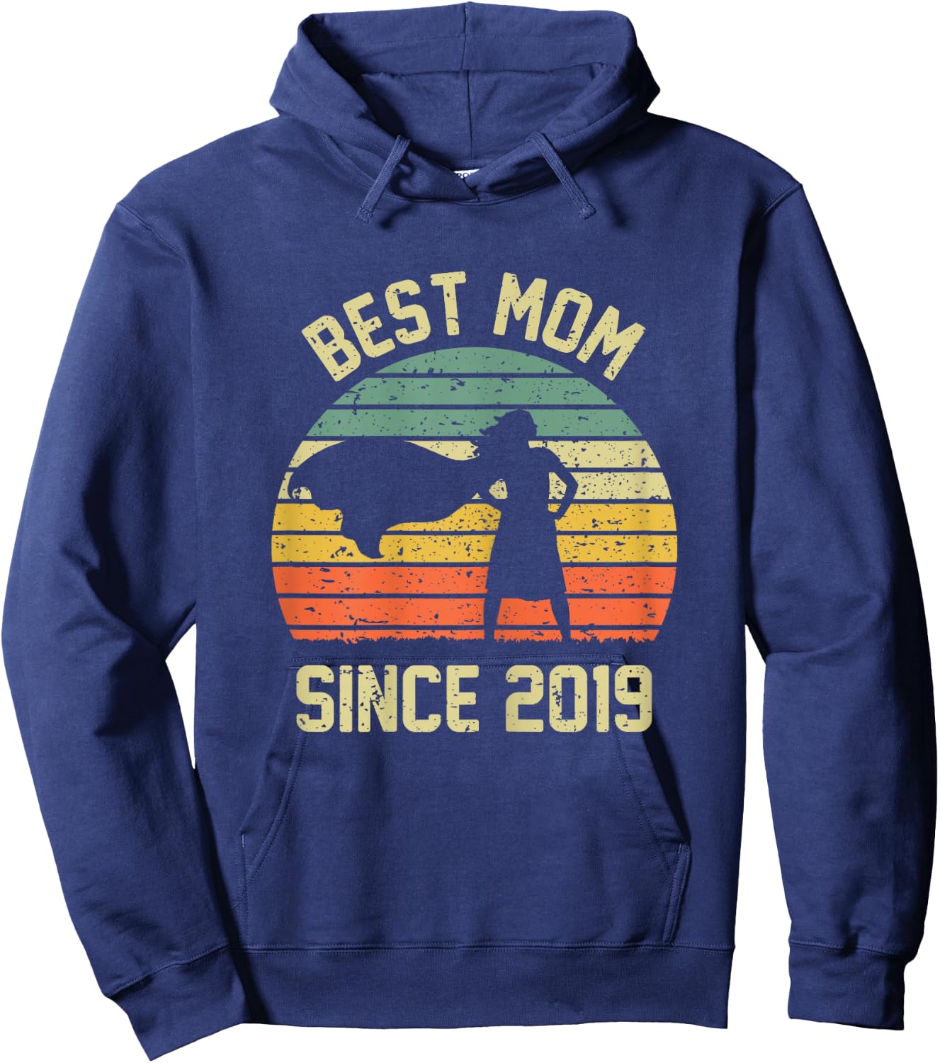 Best Mom Since 2019 Shirt Mom Mama Mommy Gifts Mothers Day Hoodie - Hoodie | Navy