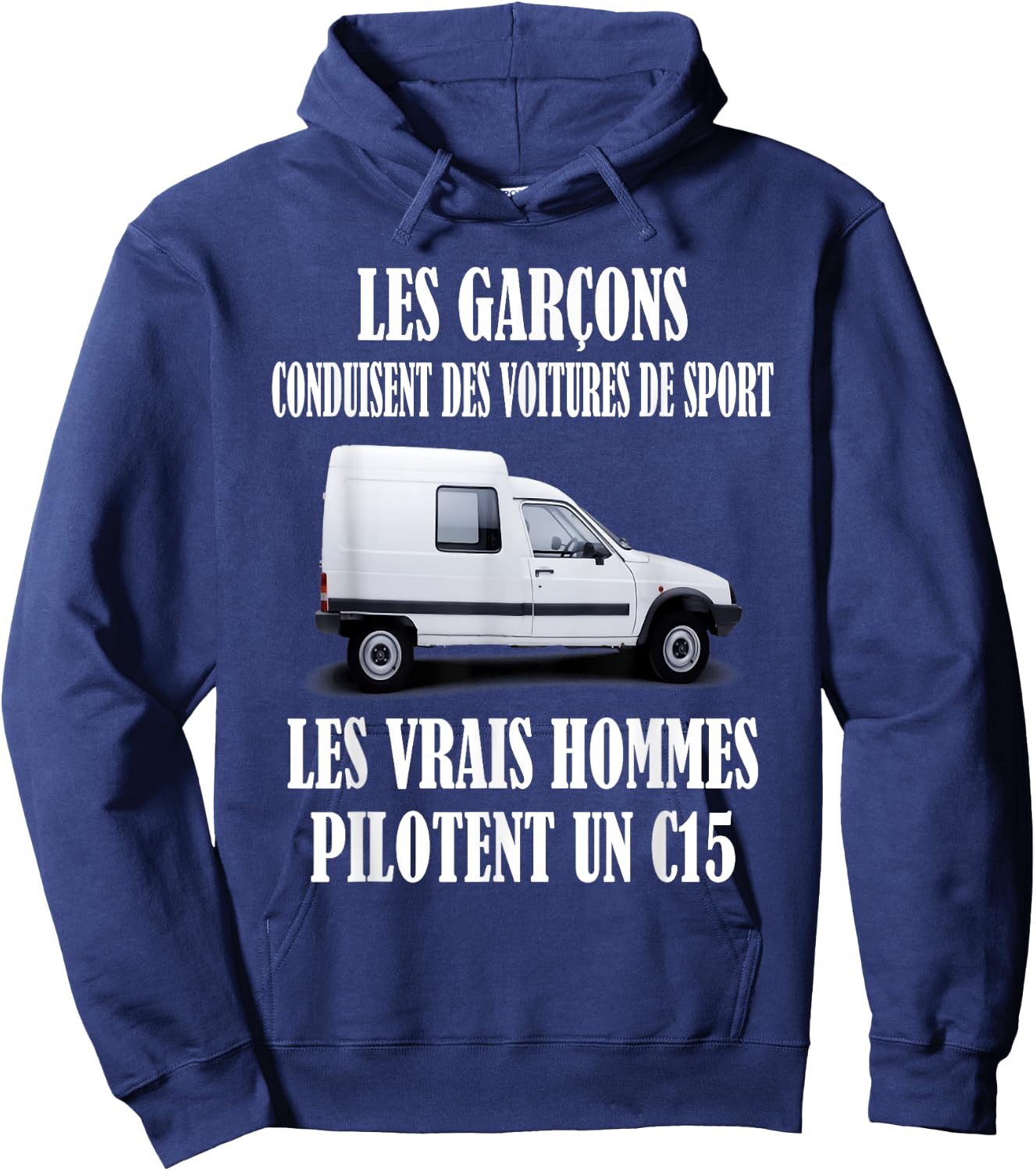 Boys Drive Sports Cars The Real Hoodie - Hoodie | Navy