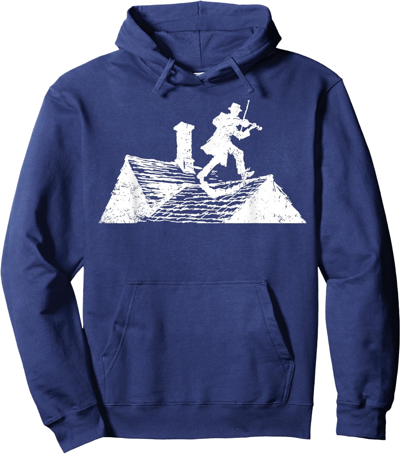 Fiddler On Roof Retro Musical Theater Broadway Theatre Hoodie - Hoodie | Navy