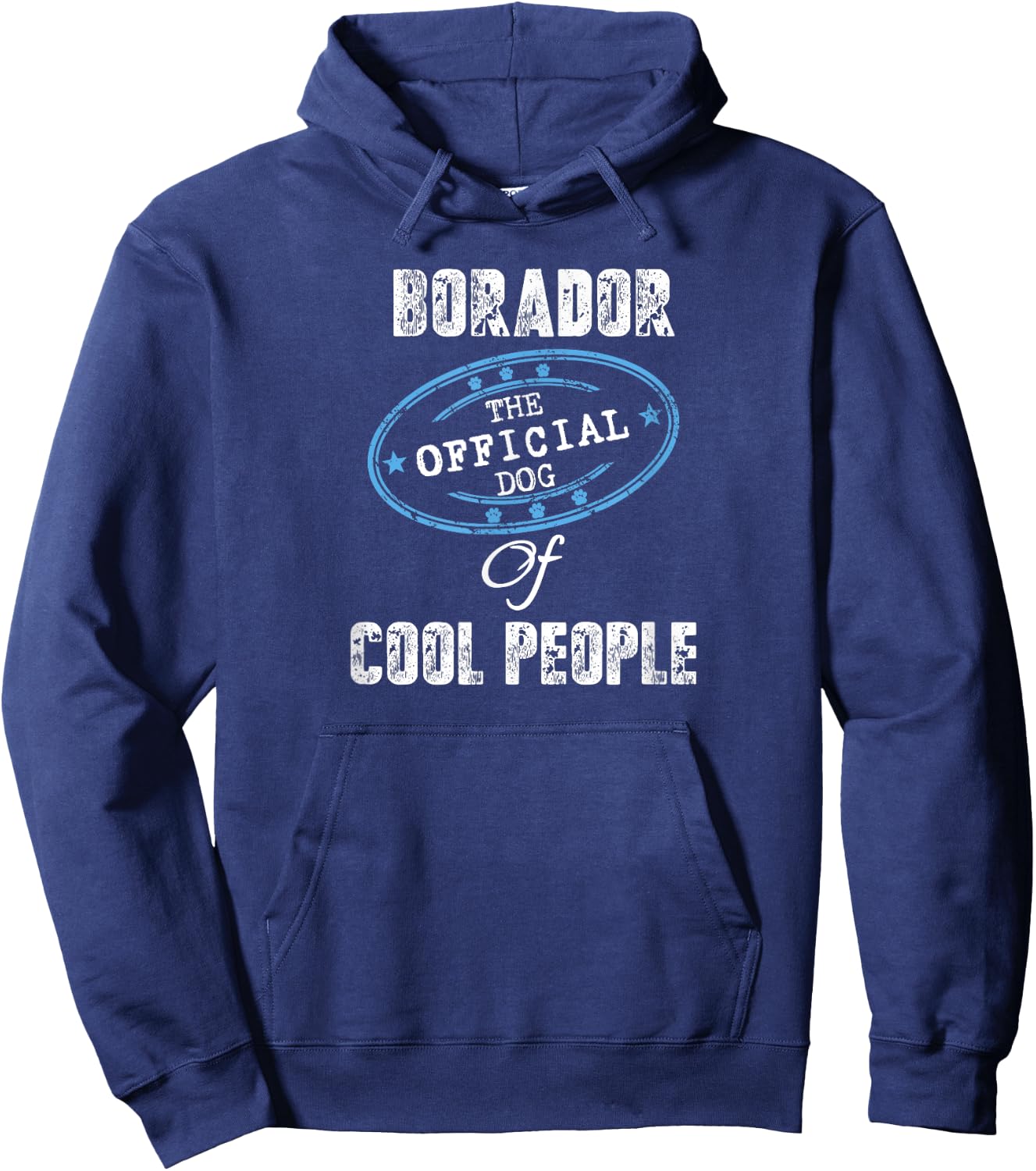 Borador Shirt The Official Dog Of Cool People Mom Dad Gift Hoodie - Hoodie | Navy