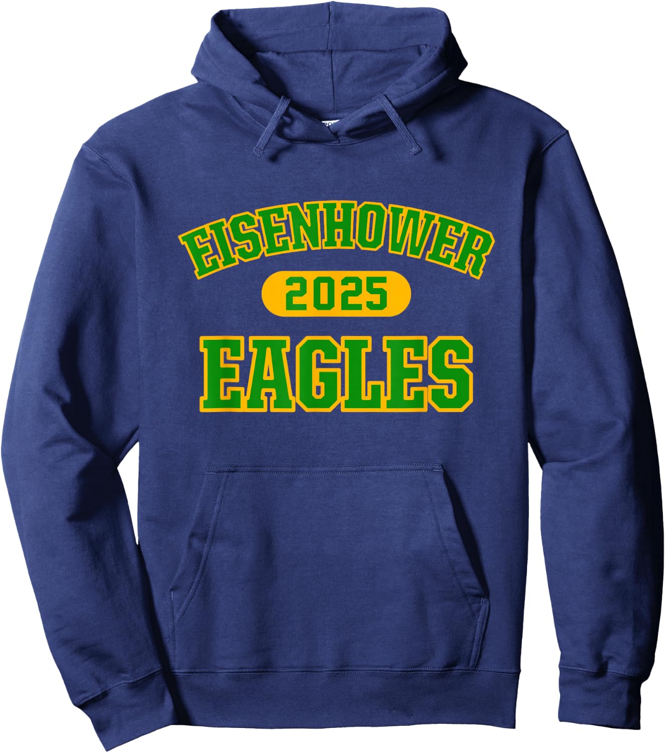Eisenhower Eagles High School Arch 2025 Hoodie - Hoodie | Navy