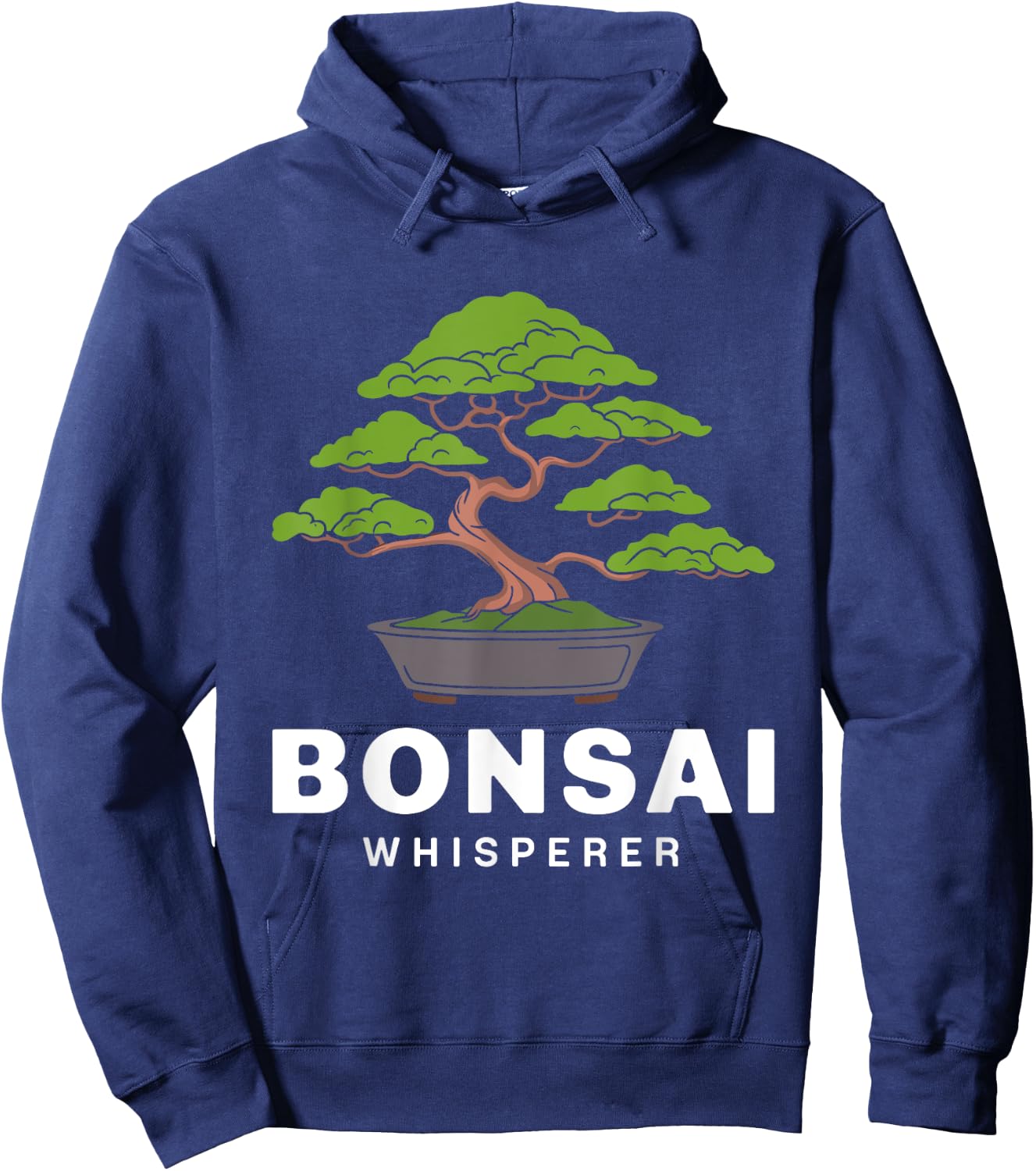 Bonsai Tree Gardening Japanese Culture Zen Funny Bonsai Tree Hoodie - Hoodie | Navy