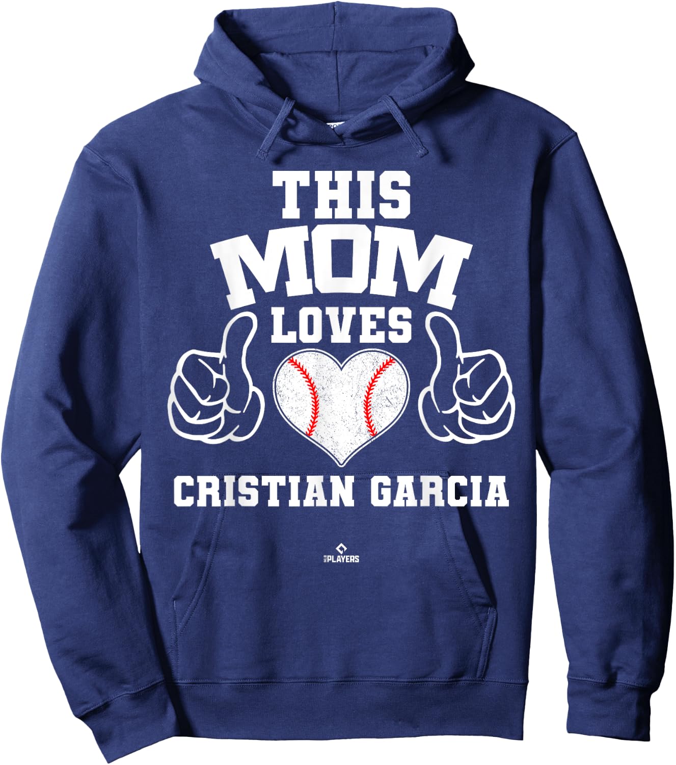 This Mom Loves Cristian Garcia Prospect Baseball Fan Gear Hoodie - Hoodie | Navy