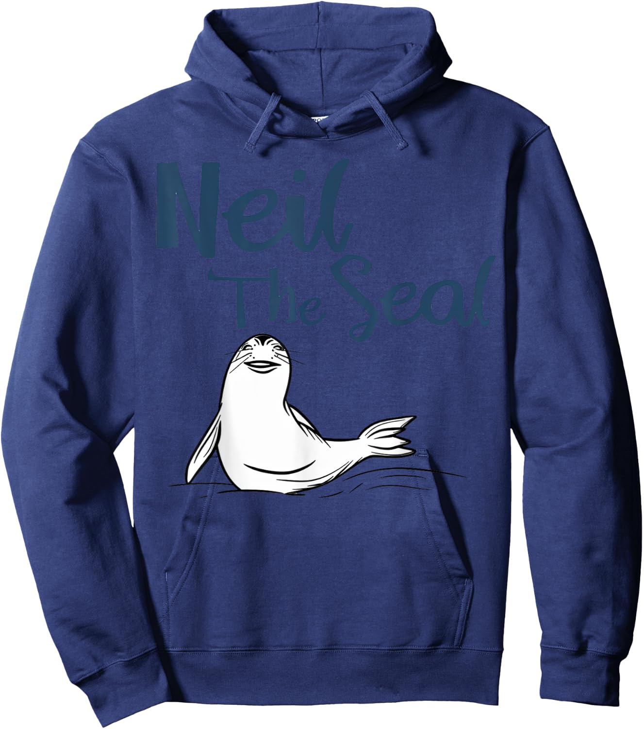 Neil The Seal 22 Australia Seal Elephant Seal Hoodie - Hoodie | Navy