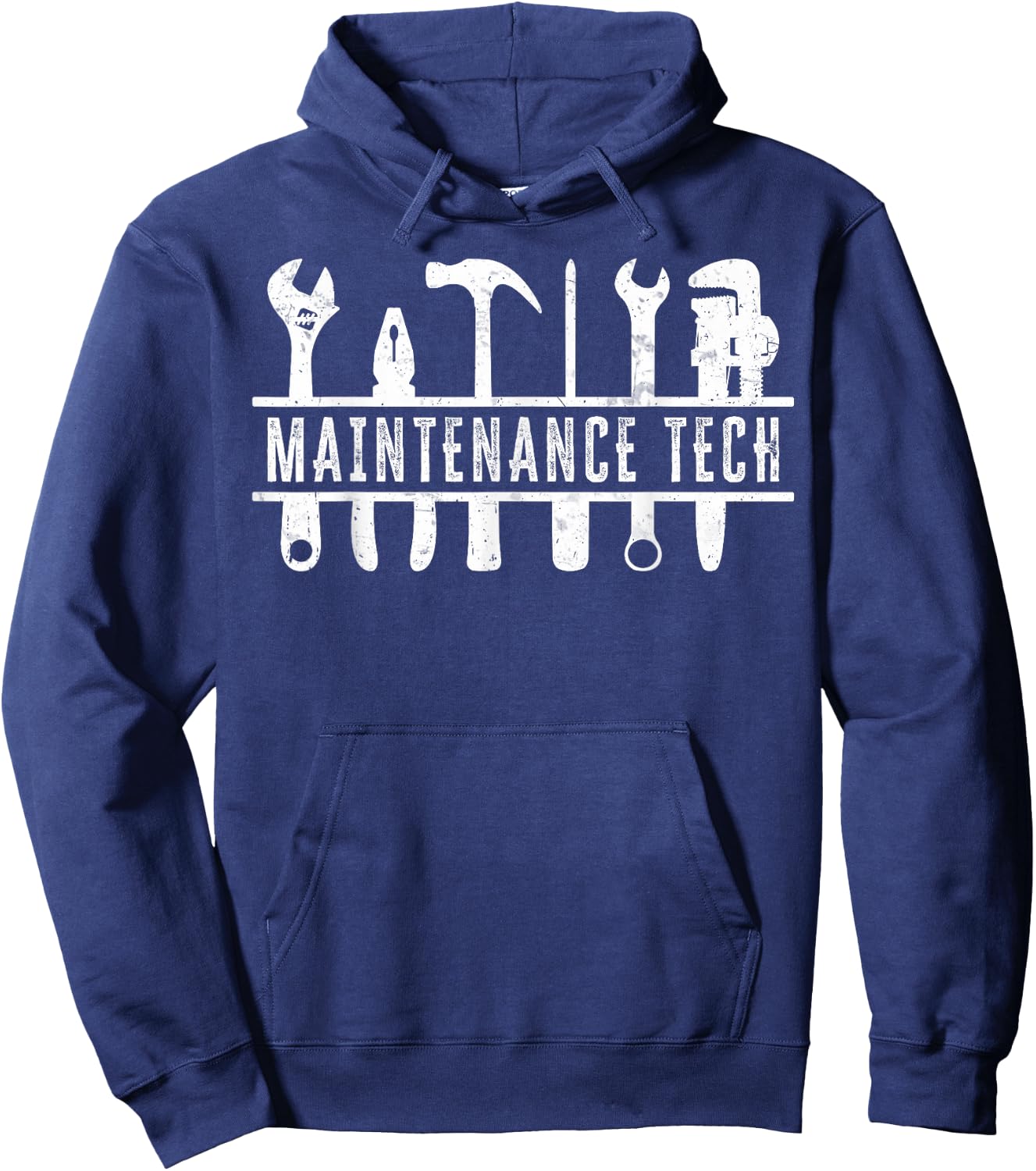 Maintenance Technician Tools Hoodie - Hoodie | Navy