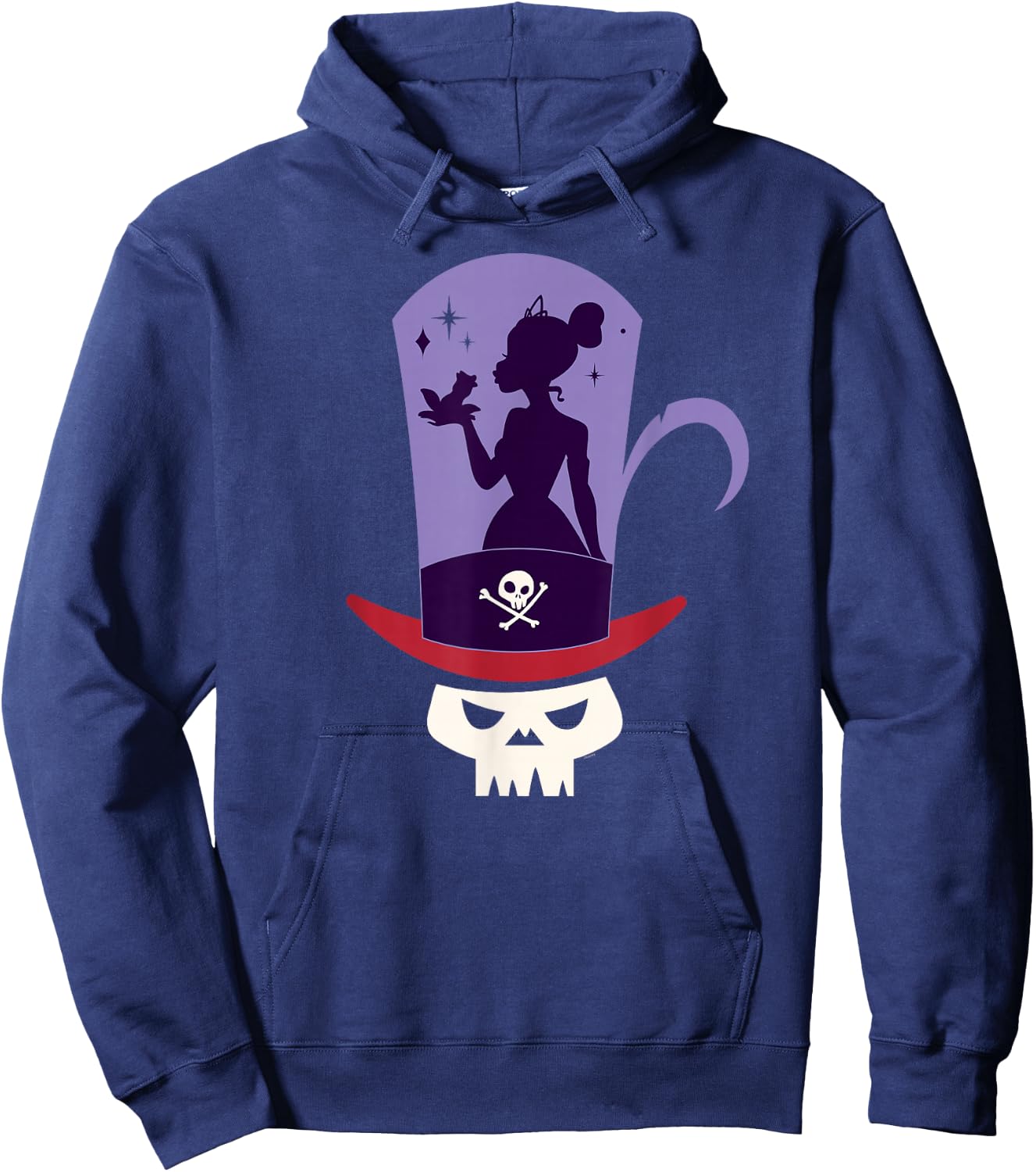 Disney The Princess and the Frog Tiana and Dr. Facilier Hoodie - Hoodie | Navy