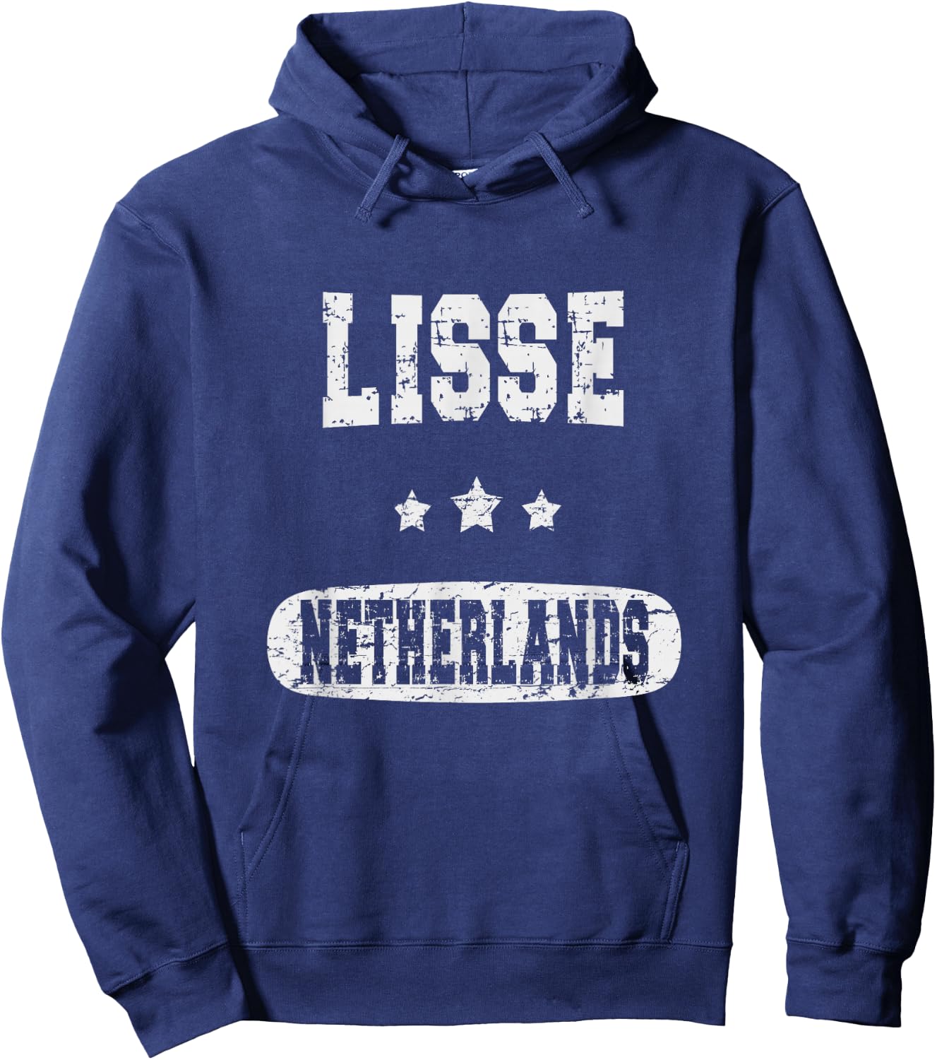 Vintage Lisse Netherlands Hoodie - Hoodie | Navy