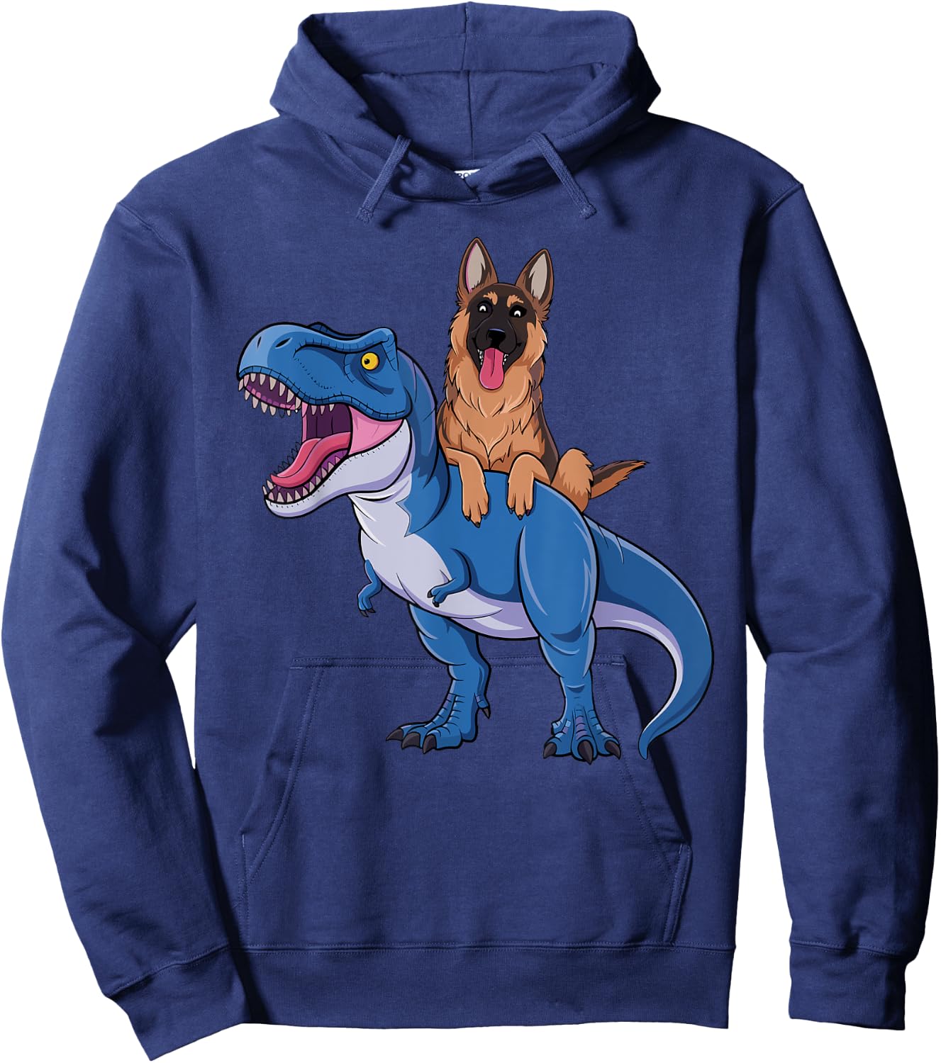 Best German Shepherd Art Women German Shepherd Lover Hoodie - Hoodie | Navy