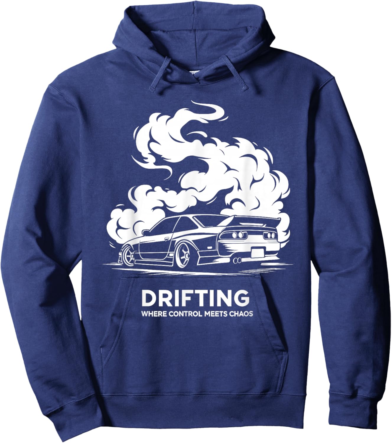 Car Drifting Racing Race Car Motorsport Drift Racing Hoodie - Hoodie | Navy
