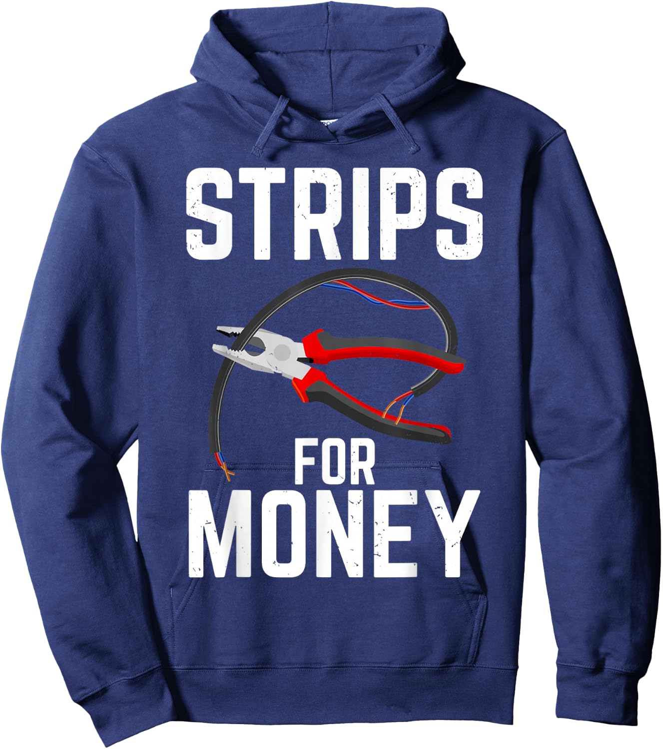 Funny Electrician Art Women Electrical Electrician Hoodie - Hoodie | Navy
