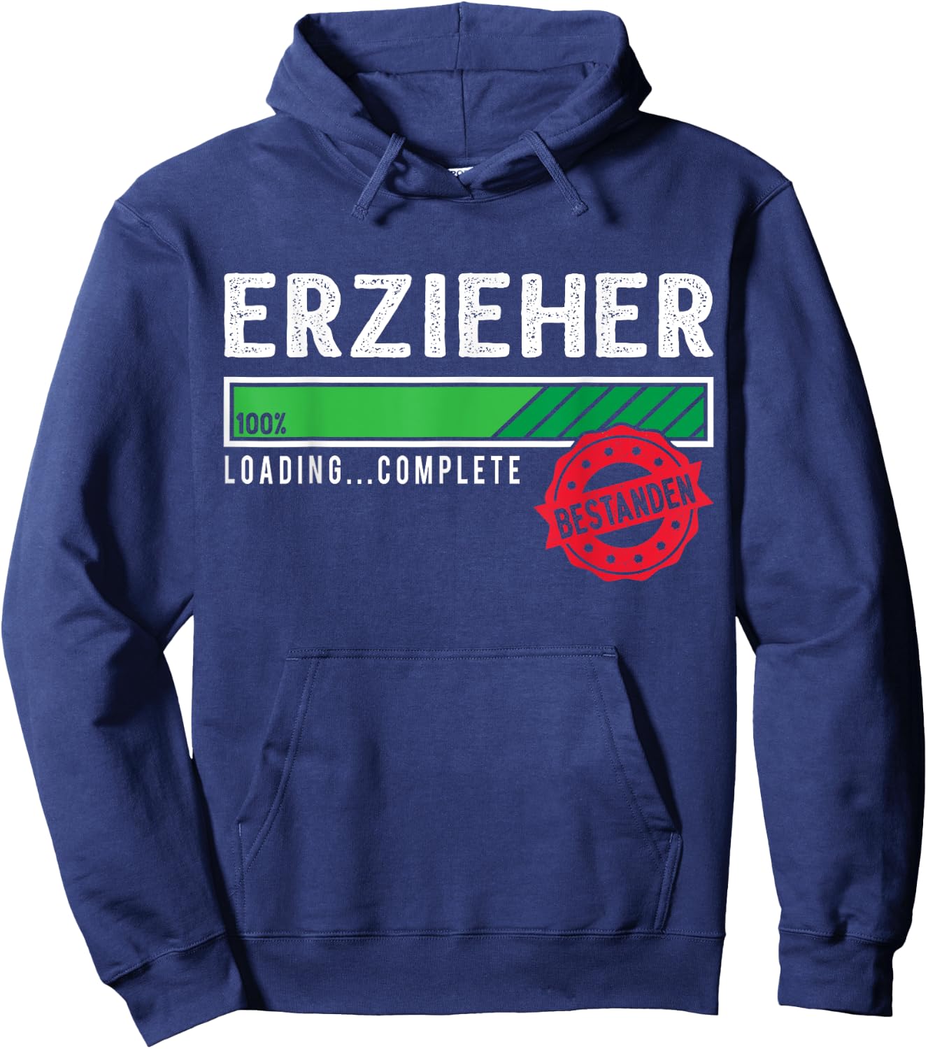 Erzieher Ausbildung Prüfung Bestanden Hoodie - Hoodie | Navy