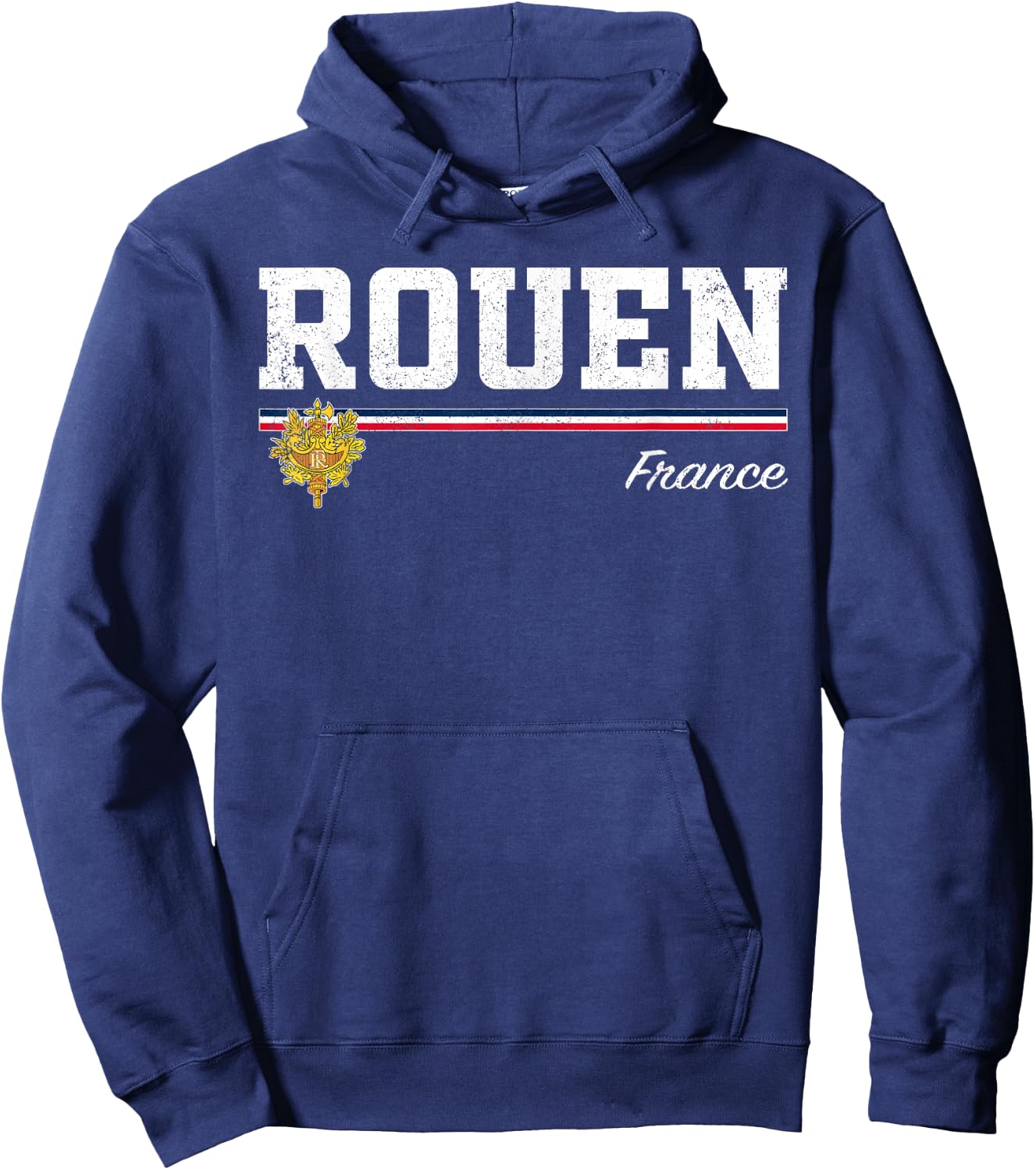 Rouen France Hoodie - Hoodie | Navy