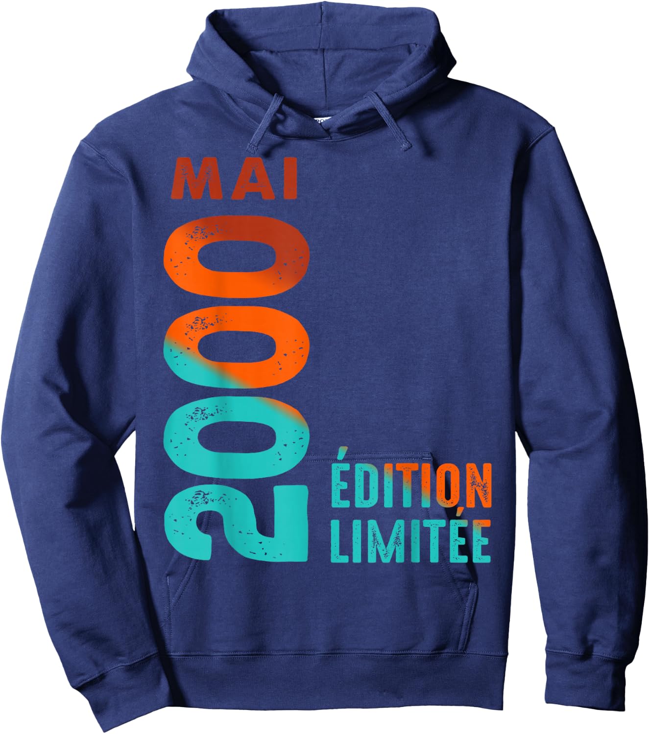 Édition Limitée Mai 2000 Birthday 2000 Hoodie - Hoodie | Navy
