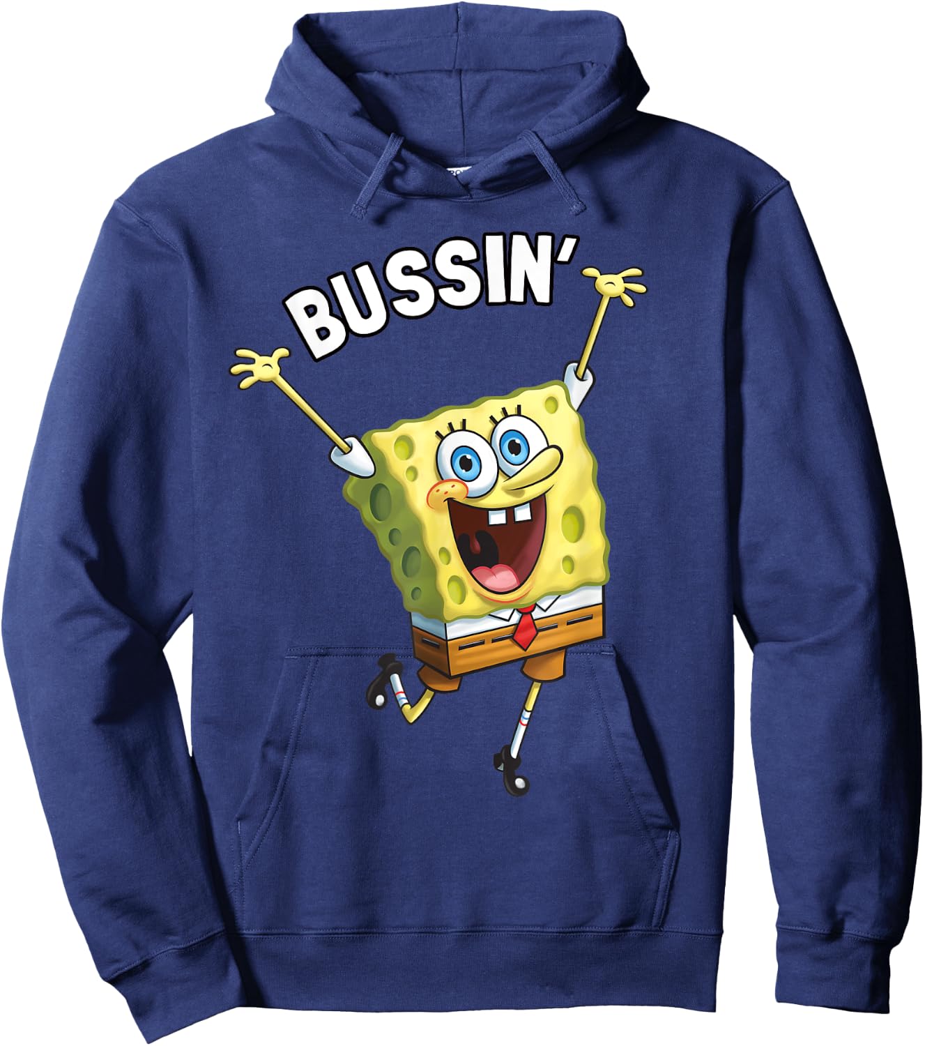 Mademark x SpongeBob SquarePants - SpongeBob SquarePants Bussin' Hoodie - Hoodie | Navy