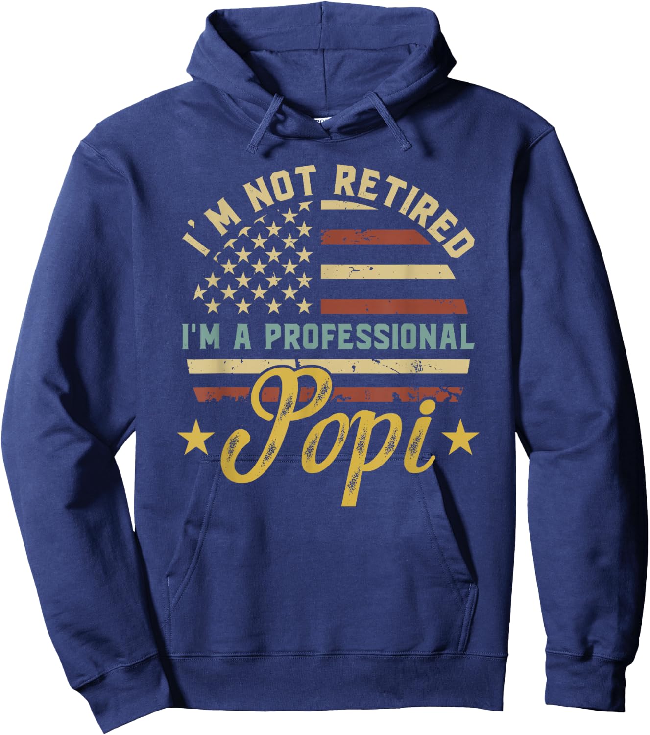 I'm A Professional POPI Grandpa POPI Grandfather Hoodie - Hoodie | Navy