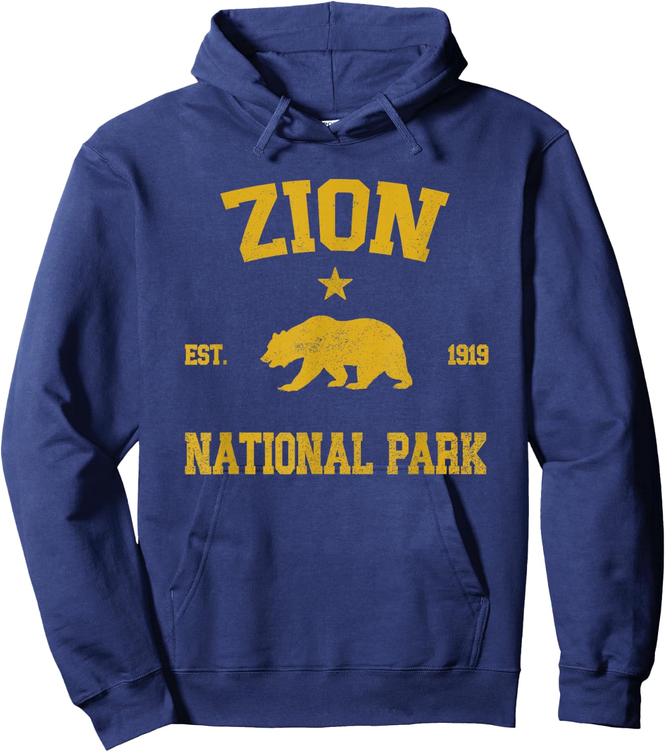 Zion National Park Hoodie - Hoodie | Navy