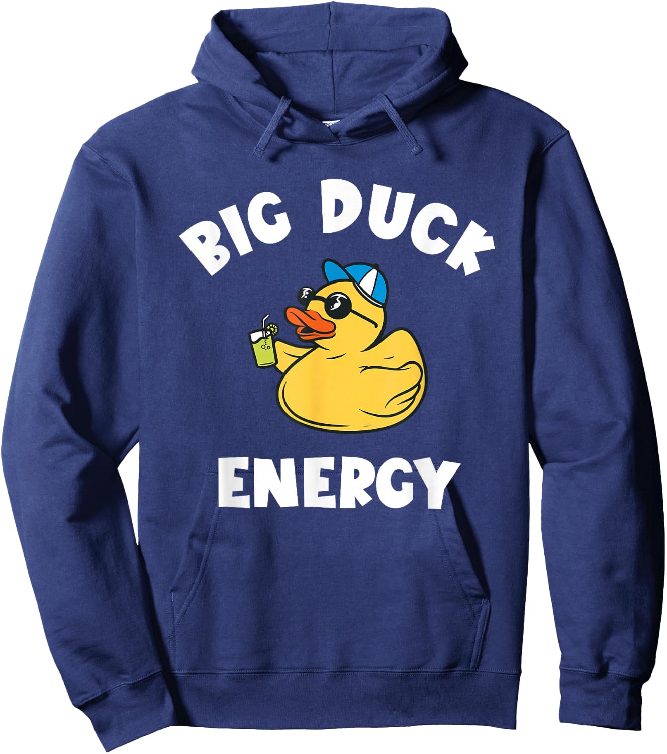 Rubber Duckie Big Duck Energy Rubber Ducky Rubber Duck Hoodie - Hoodie | Navy