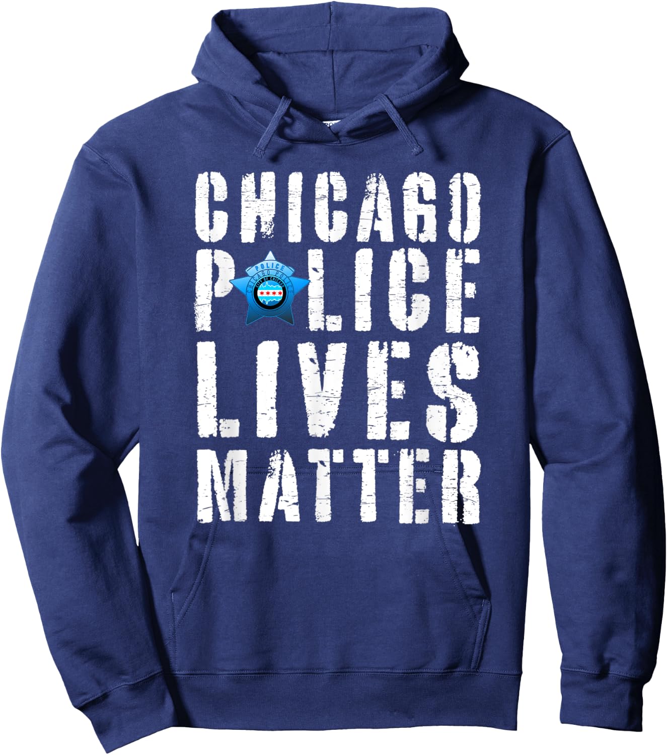 Chicago Police Lives Matter Protect Chicago Cops Hoodie - Hoodie | Navy