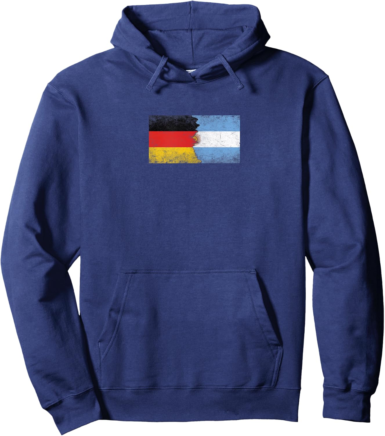 Deutschland & Argentinien Flaggen - Deutsch Argentinien, Argentinien Hoodie - Hoodie | Navy