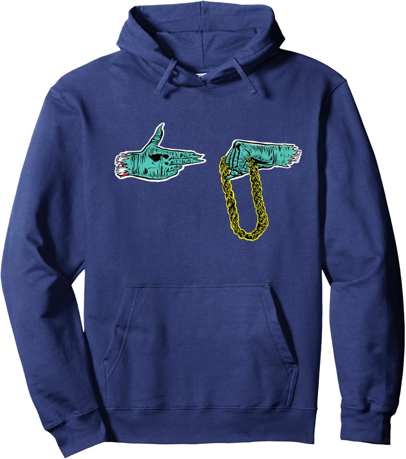 Rtj1 (black) Hoodie - Hoodie | Navy
