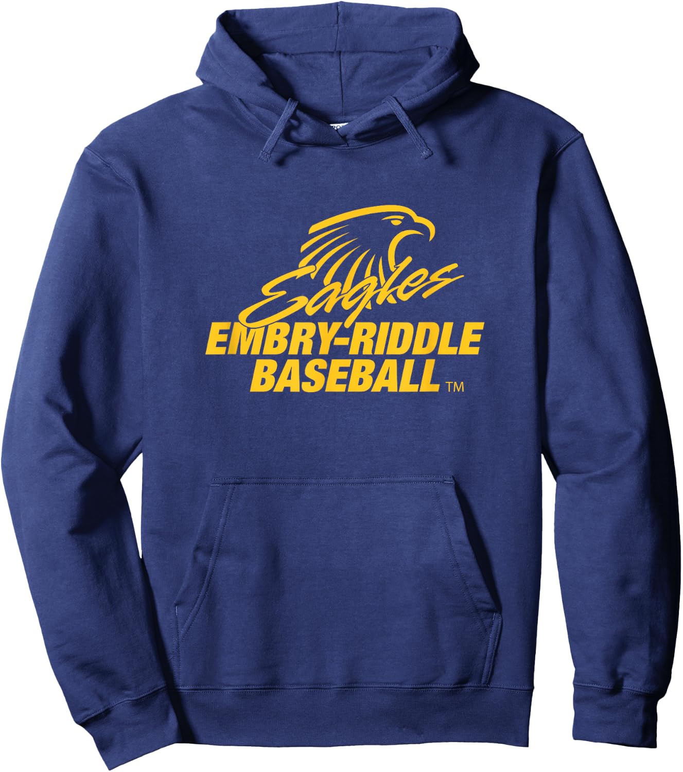 Embry-Riddle Aeronautical Eagles Baseball Sports Fan Hoodie - Hoodie | Navy