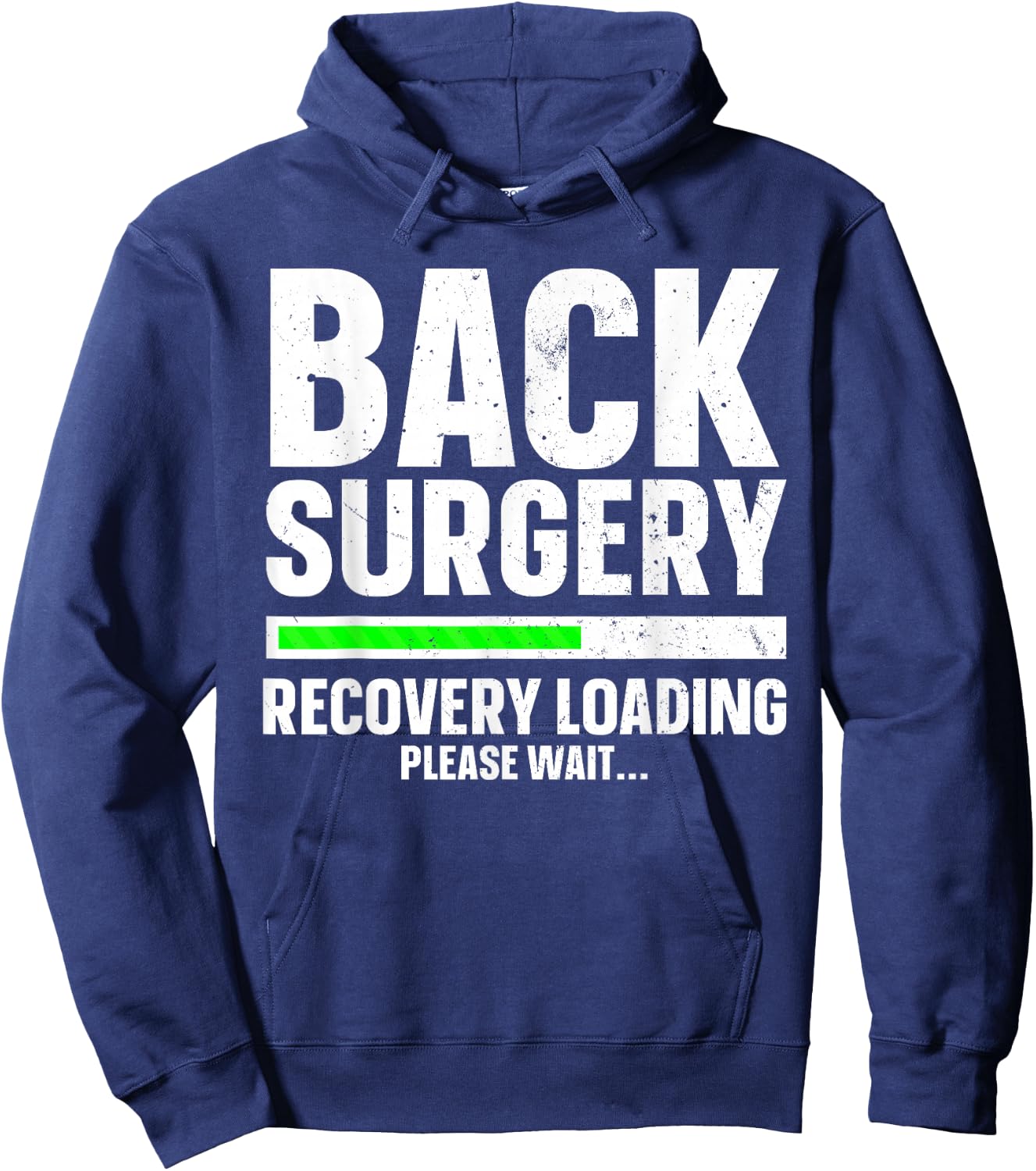 Back Surgery Design Women Post Back Surgery Recovery Hoodie - Hoodie | Navy