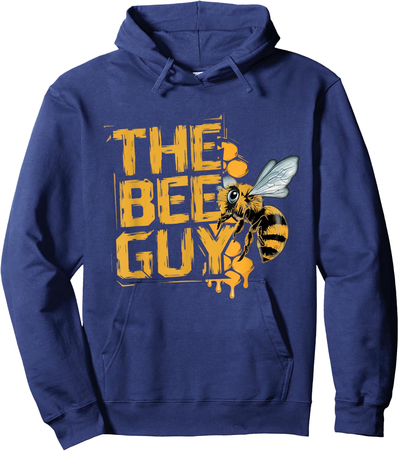 The Bee Guy Beekeeper Beekeeping Hive Honey Bees Funny Hoodie - Hoodie | Navy