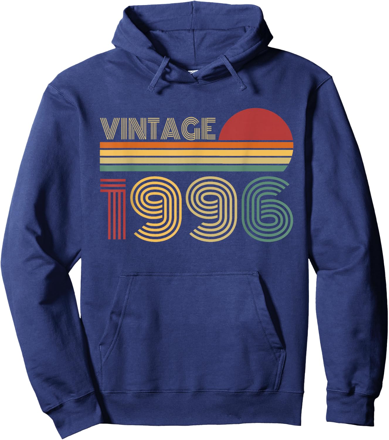 30 Ans Anniversaire Cadeau Rétro Vintage 1996 Hommes Femmes Hoodie - Hoodie | Navy
