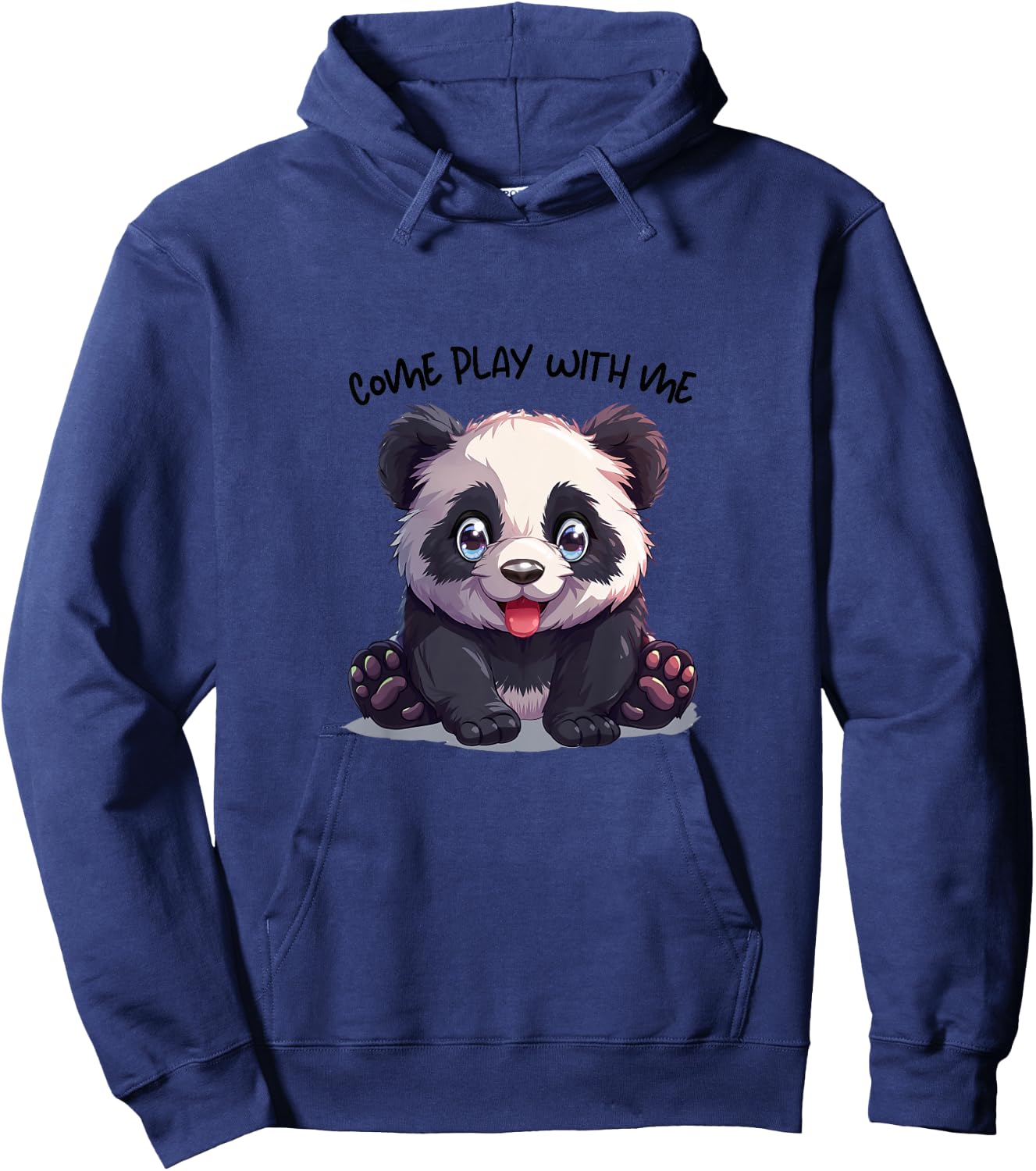 Kinder Panda Panda, Panda ABC, Panda Schlafkleidung, Pandaliebe Hoodie - Hoodie | Navy