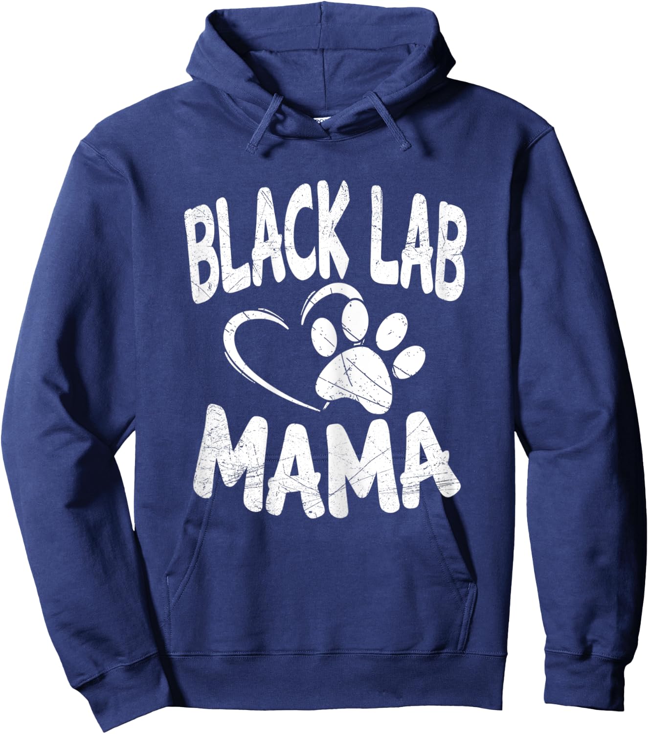 Black Lab Mama Gifts Breeder Dog Labrador Mom Owner Women Hoodie - Hoodie | Navy