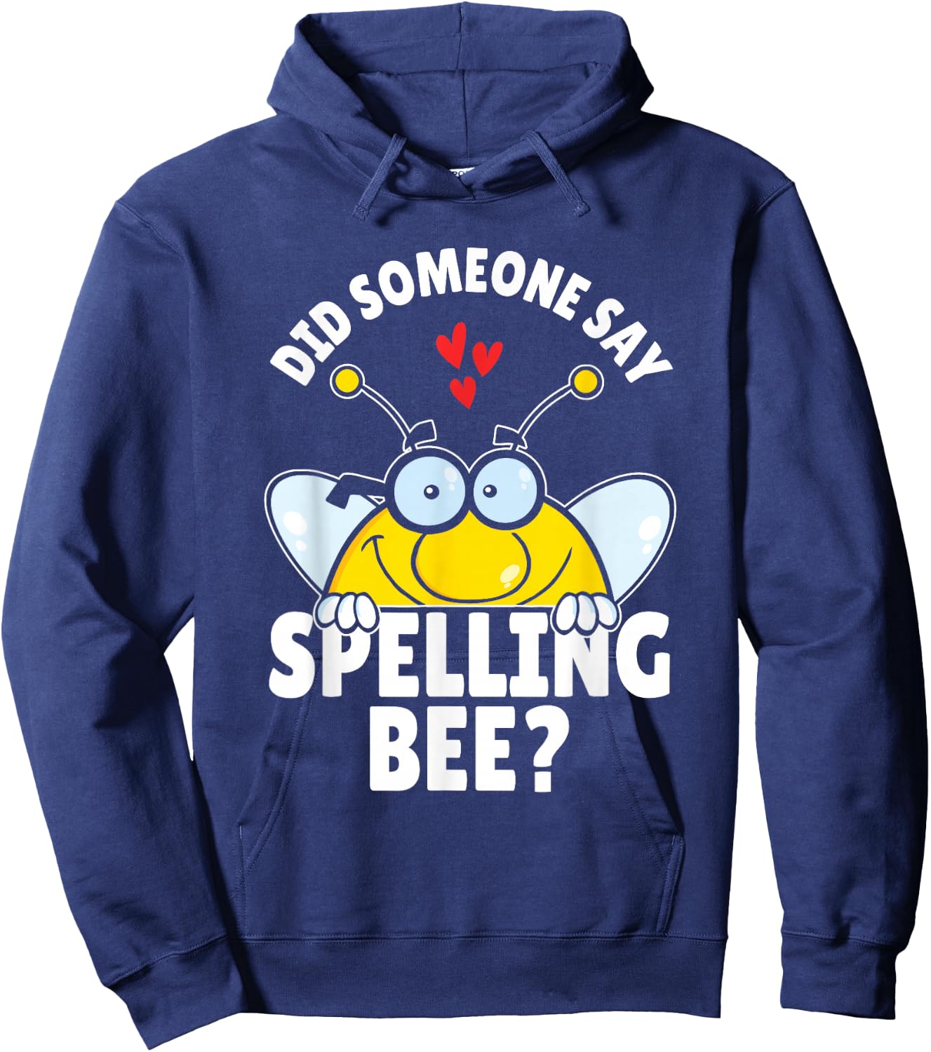 Spelling Bee Competition Word Speller School Spelling Bee Hoodie - Hoodie | Navy