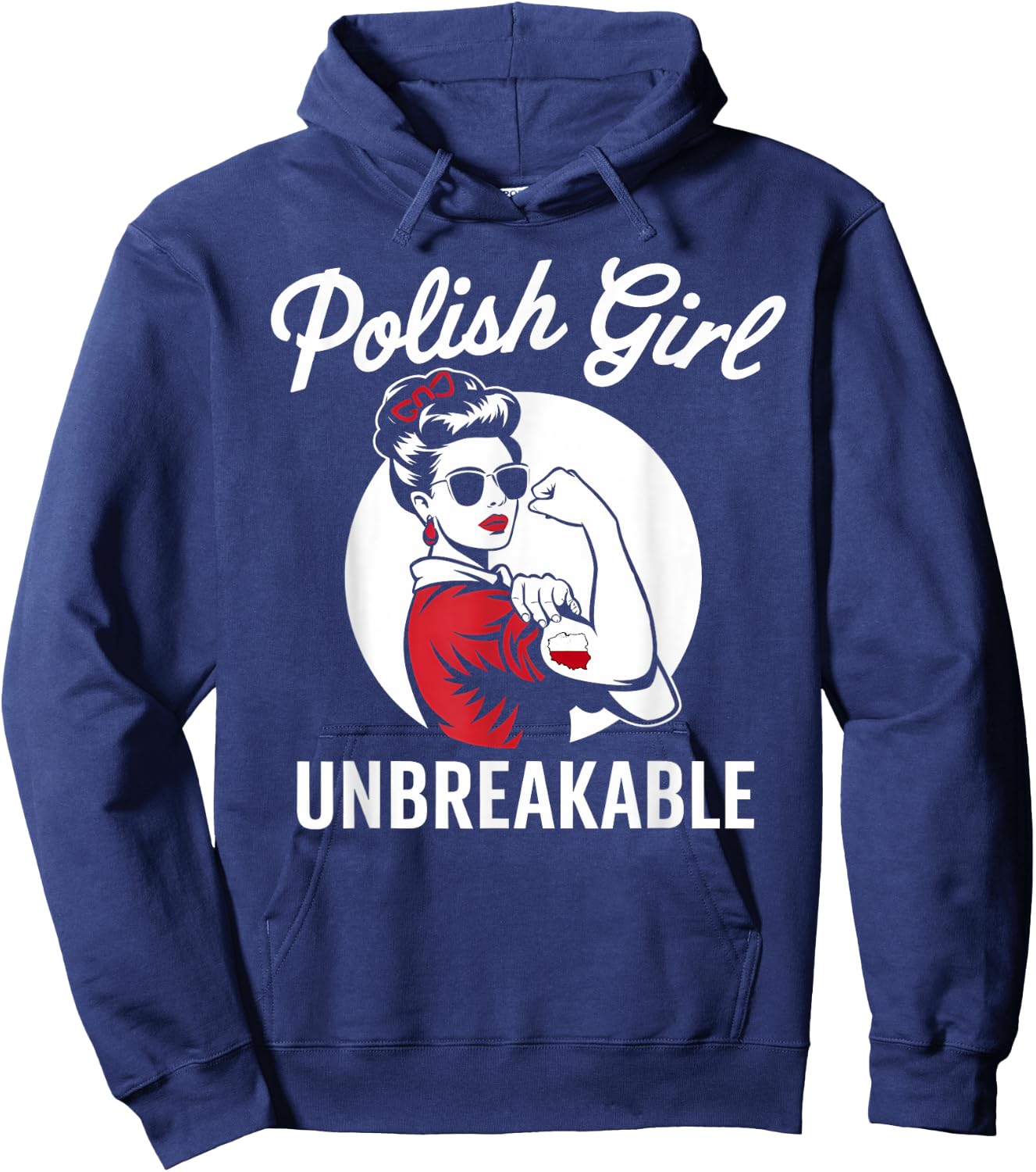 Poland Gift Poland Polska Polish Polish , Black, S Hoodie - Hoodie | Navy