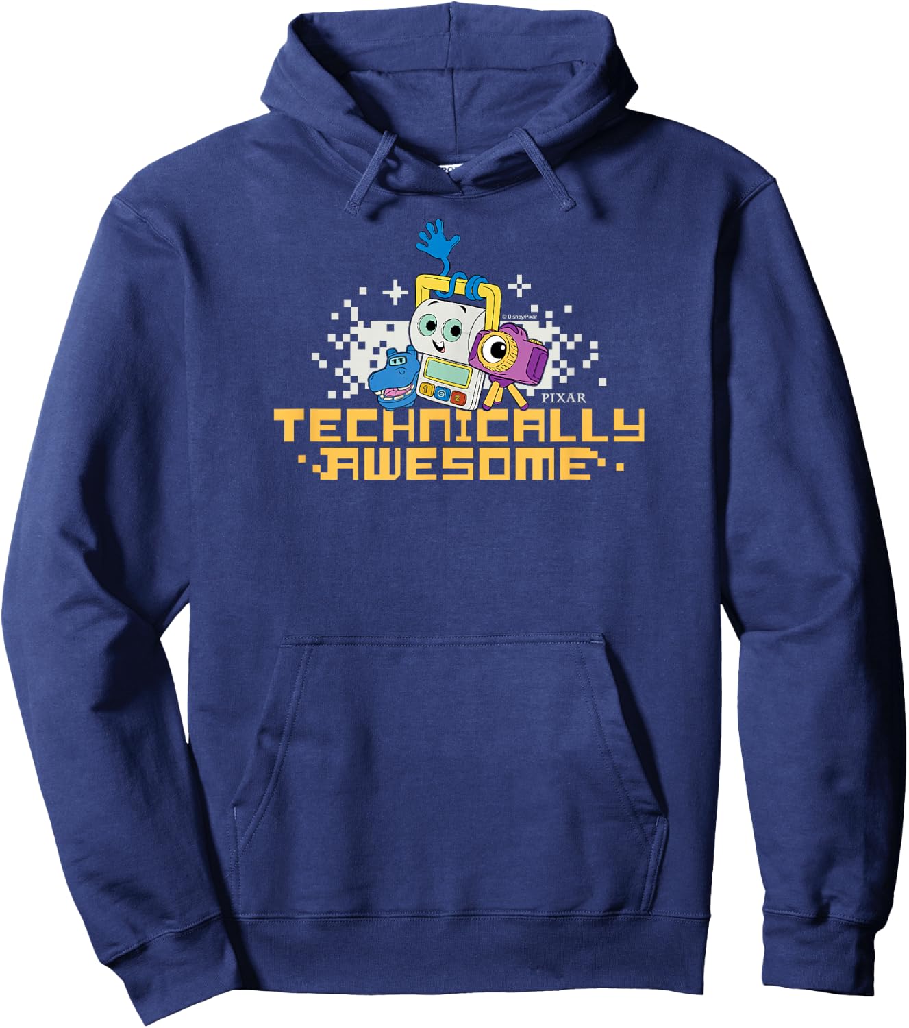 Toy Story 5 - Technically Awesome Smarty Pants Atlas Snappy Hoodie - Hoodie | Navy