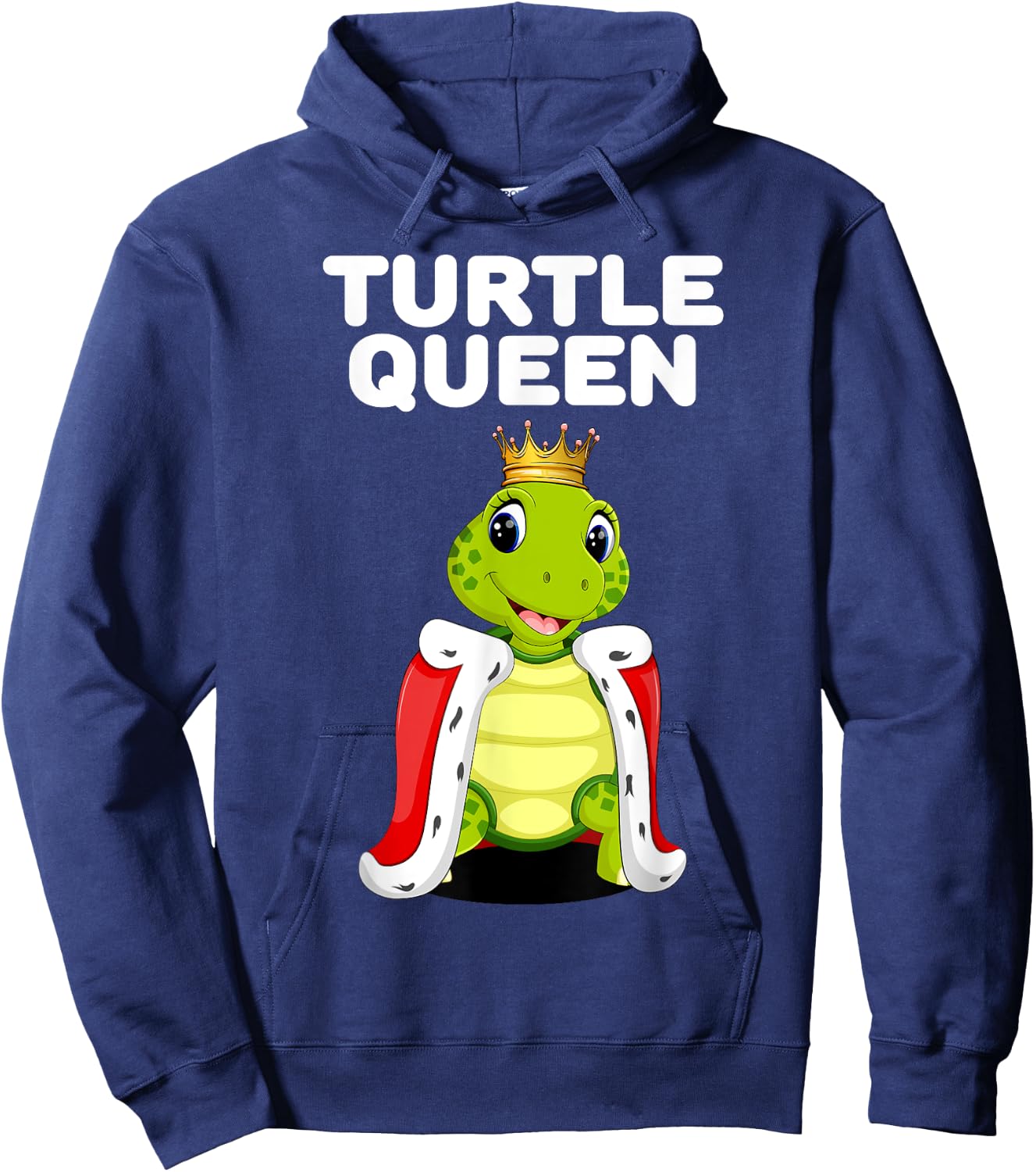 Turtle Queen | Turtle Lover Shirt Tortoise Pet Turtle Hoodie - Hoodie | Navy