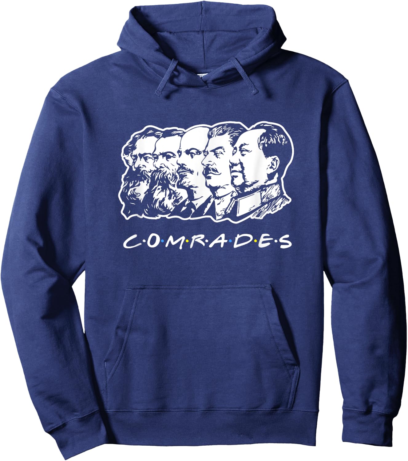 Kommunismus Party Kommunist Kameraden Freunde Hoodie - Hoodie | Navy