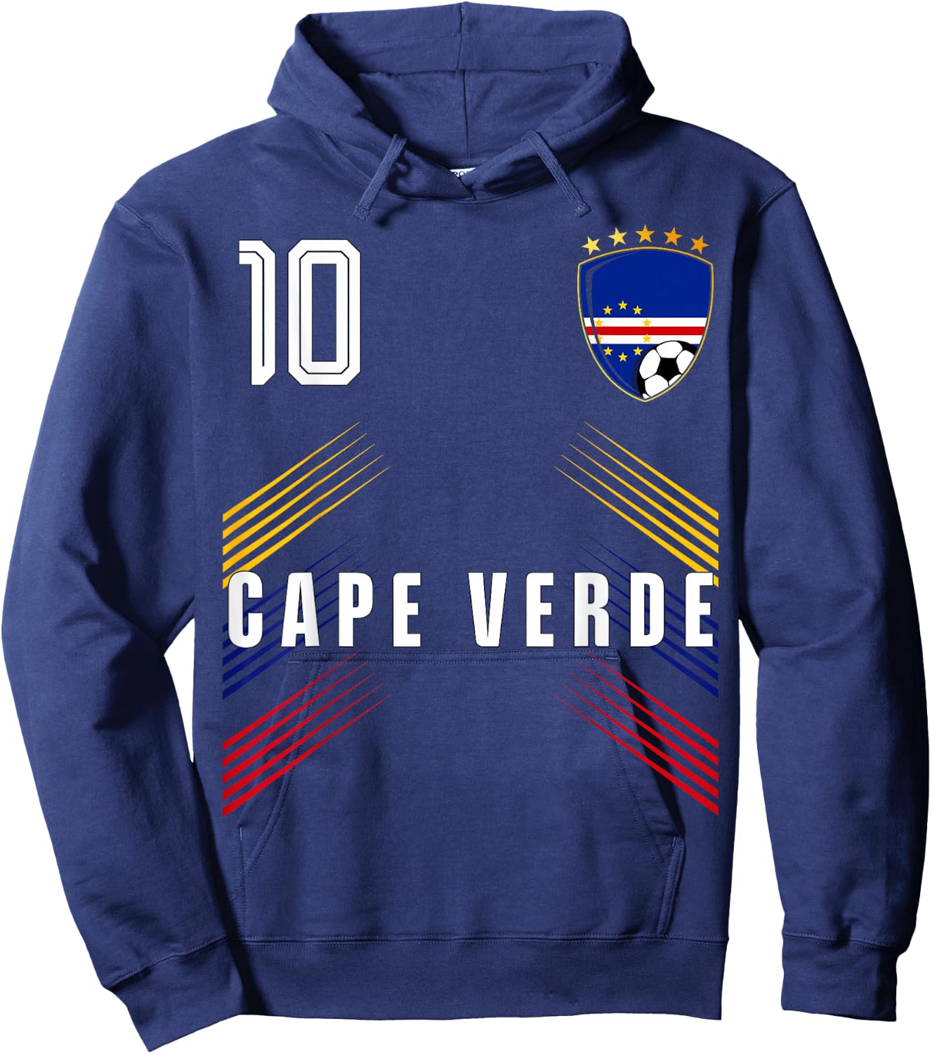 Cape Verde Flag Cape Verdean Pride Lovers Hoodie - Hoodie | Navy