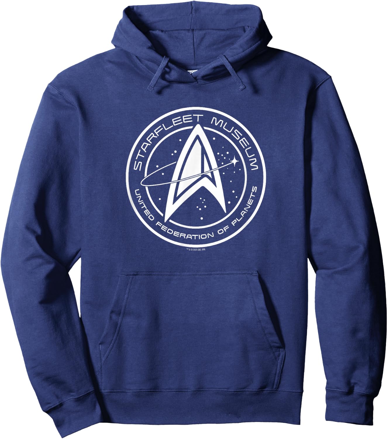 Star Trek Museum Starfleet , Black Hoodie - Hoodie | Navy