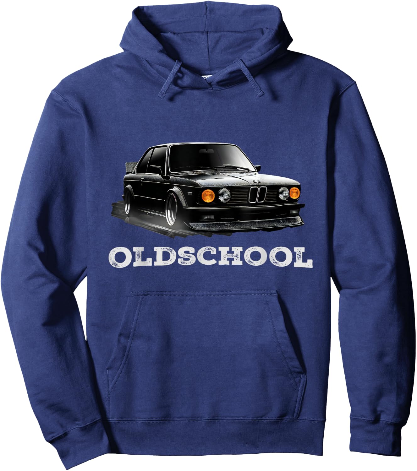 Retro Tuning Oldtimer Geschenk für Mechaniker und Schrauber Hoodie - Hoodie | Navy