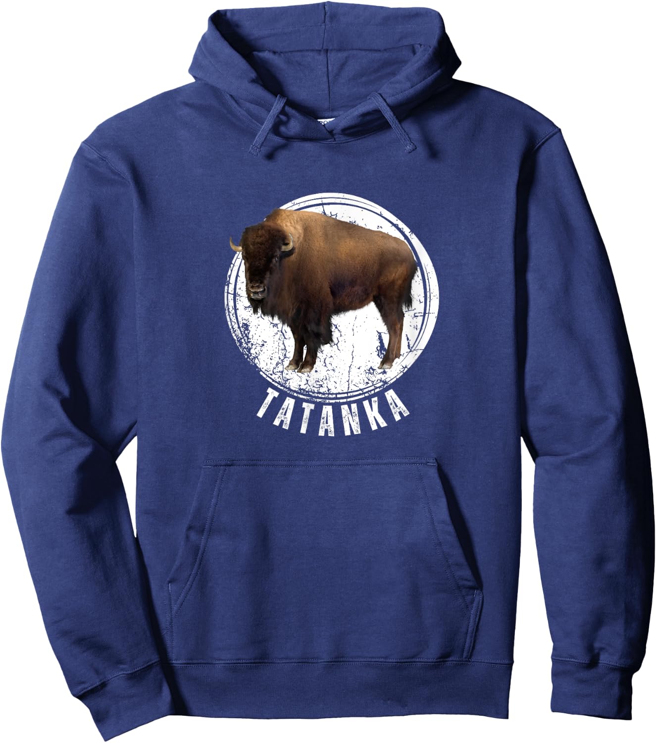 Tatanka Shirt Buffalo Bison Tatanka Animal Hoodie - Hoodie | Navy