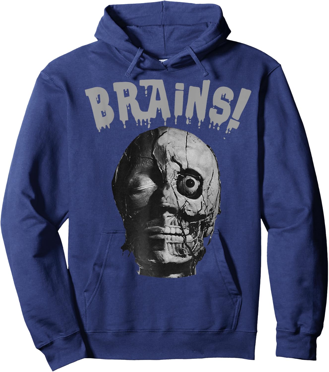 Living Dead Halloween Return of The Dead Living Zombie Hoodie - Hoodie | Navy