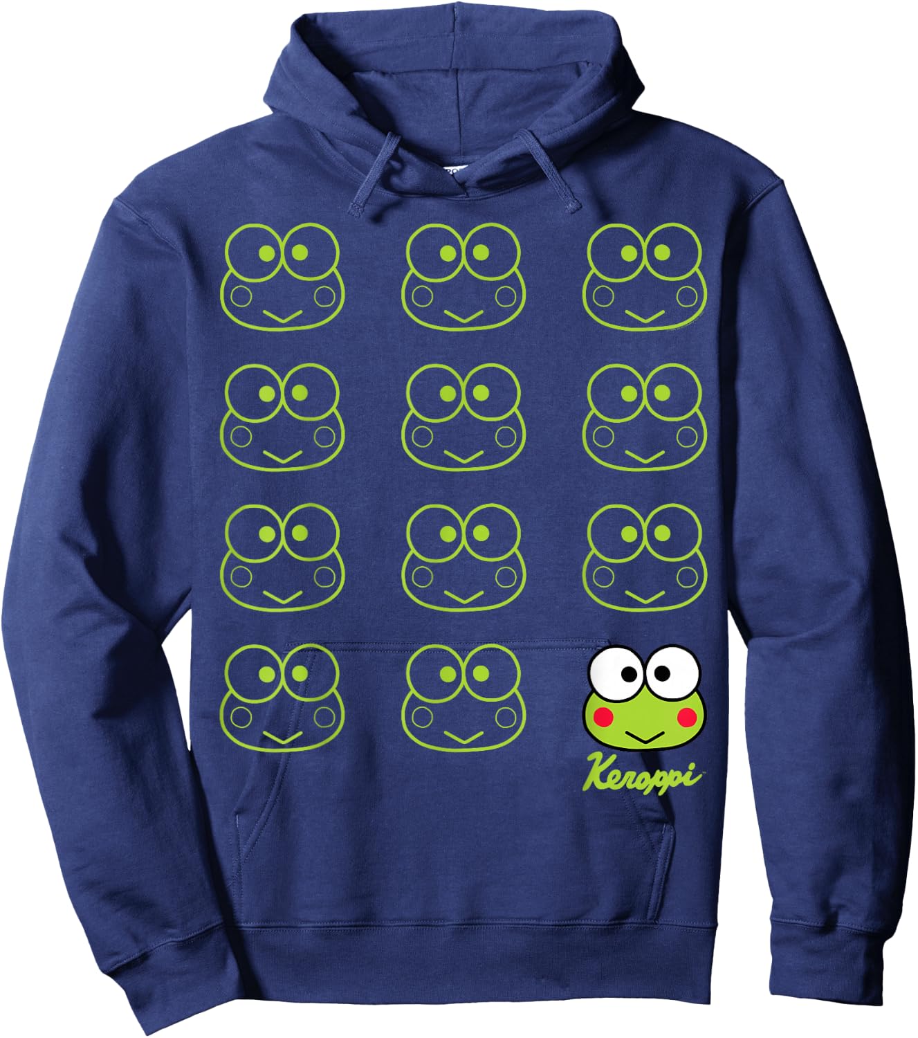 Keroppi Real Hoodie - Hoodie | Navy