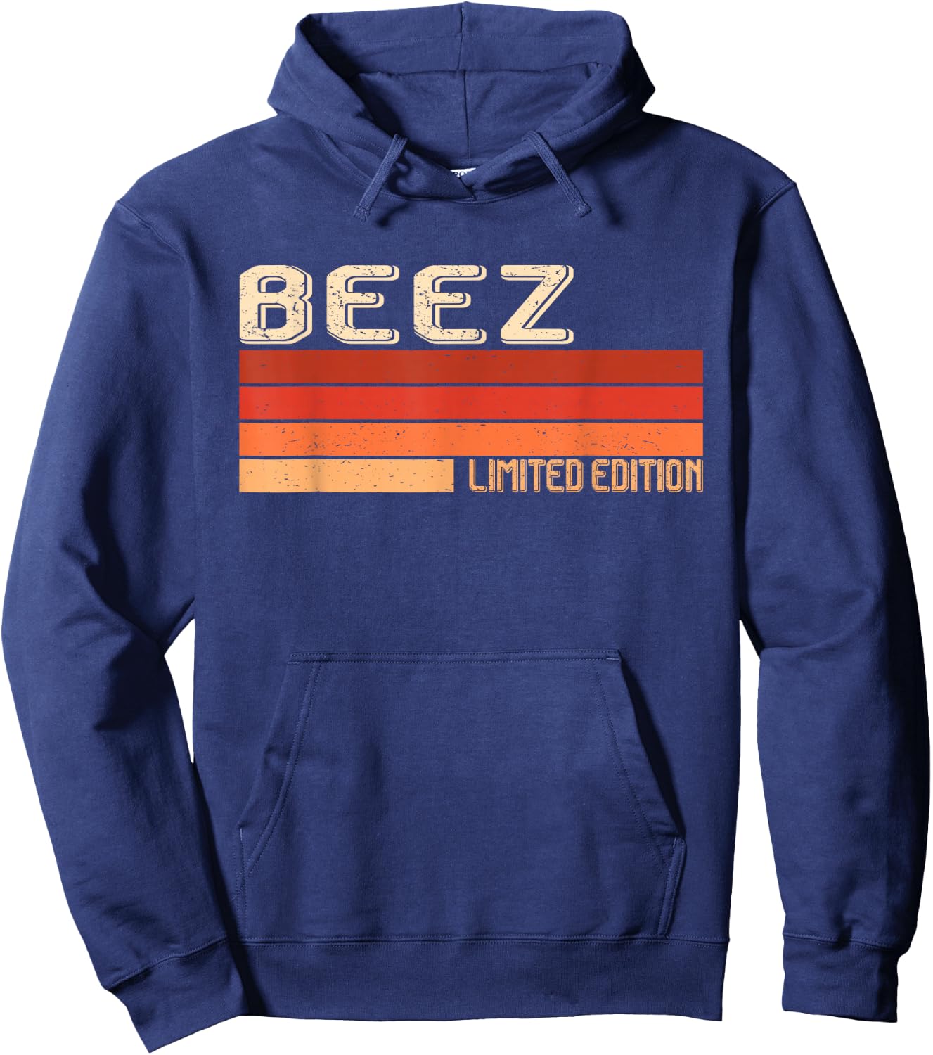 BEEZ Name Personalized Idea Men Retro Vintage BEEZ Hoodie - Hoodie | Navy