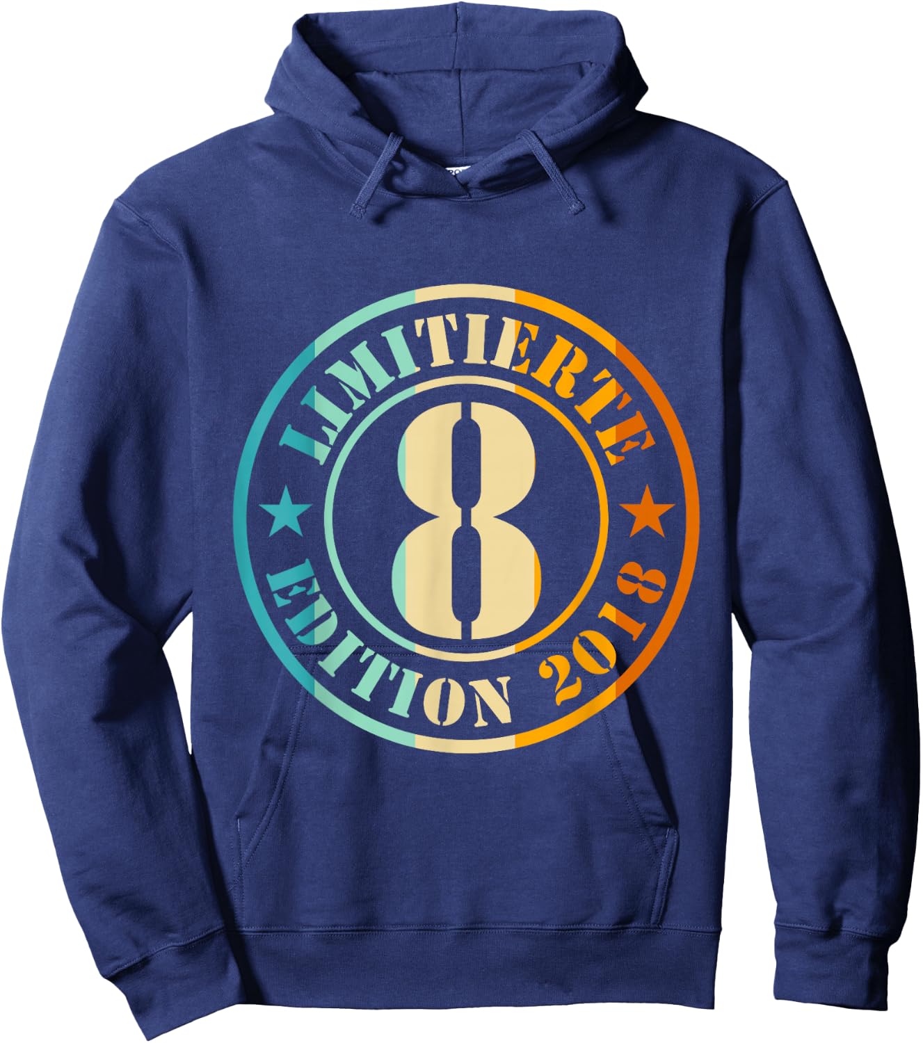 8. Geburtstag Junge Mädchen Limited Edition 2012 Jahre Hoodie - Hoodie | Navy