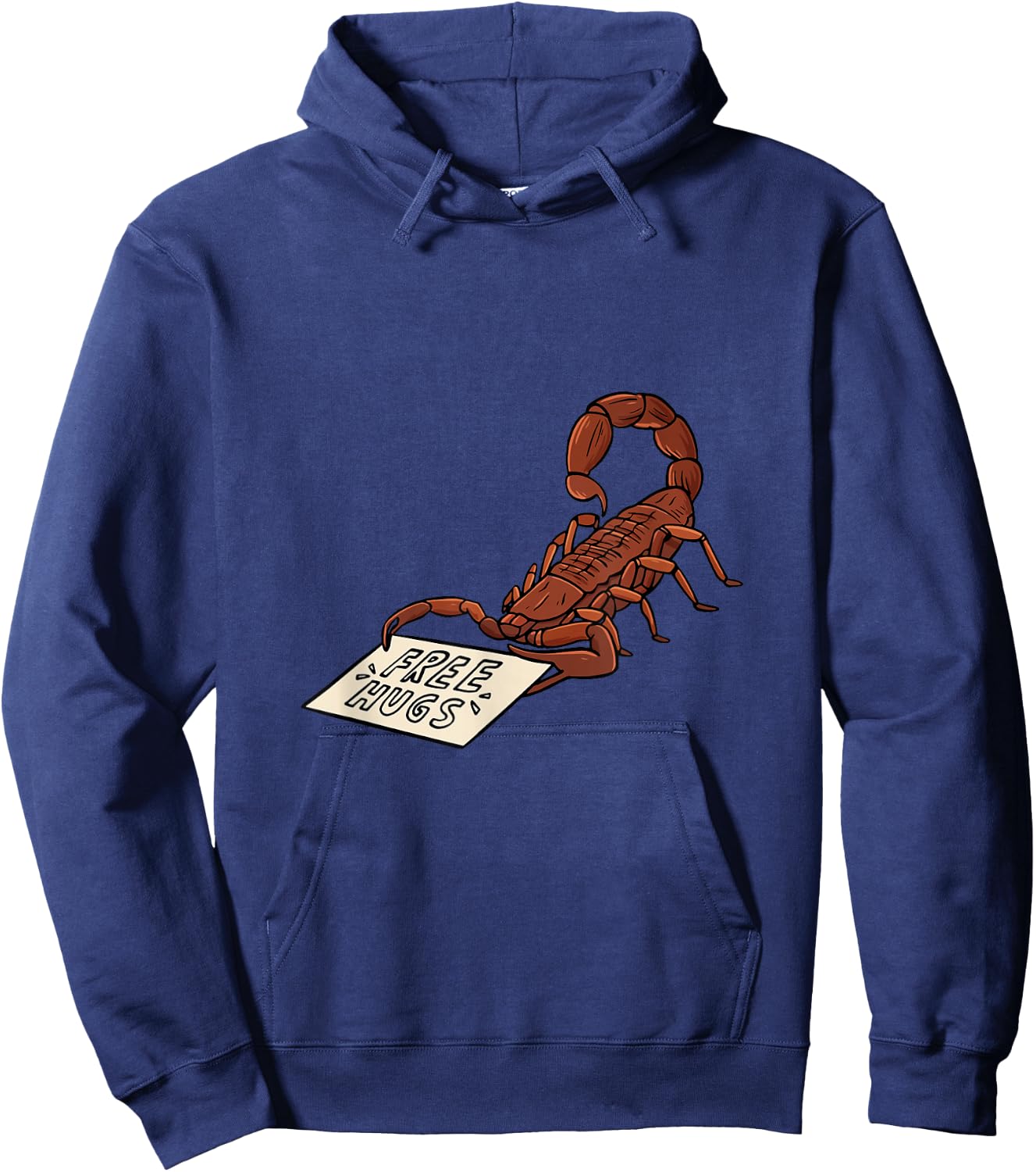 Free Hugs Scorpion Design for a Toxic Animal Lover Hoodie - Hoodie | Navy